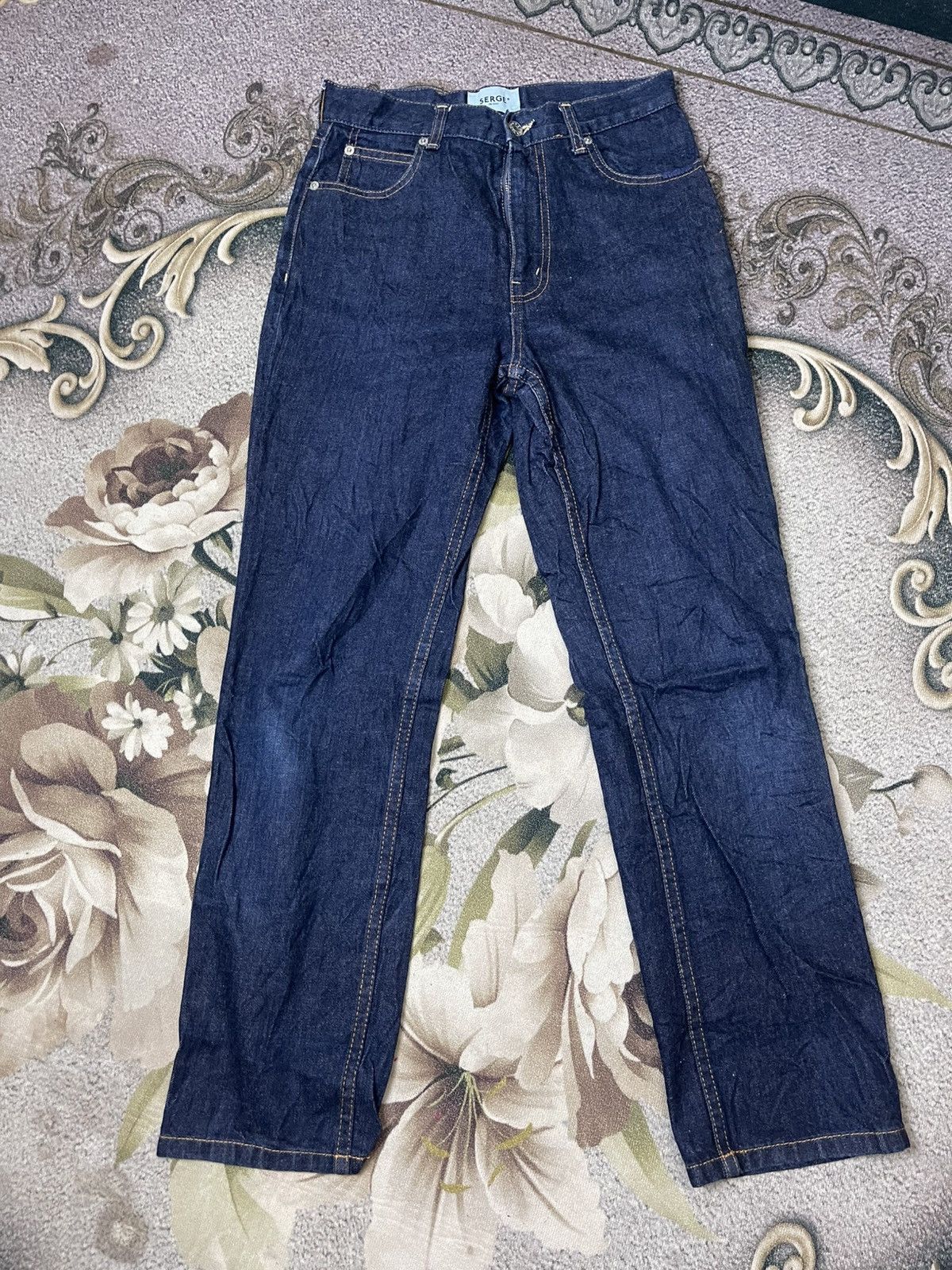 Japanese Brand Serge De Blue Jeans Streetwear Size 28" / US 6 / IT 42 - 1 Thumbnail