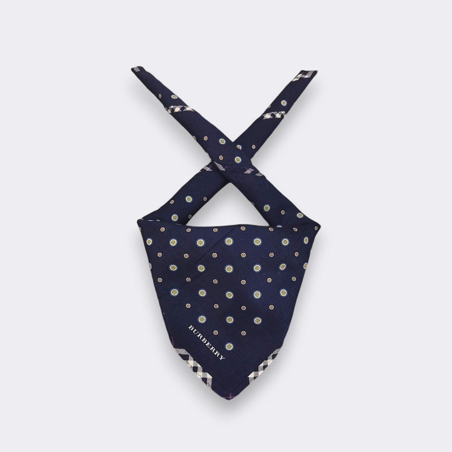 Burberry Vintage Burberry Handkerchief Neckerchief Bandana H403M-2 Size ONE SIZE - 1 Thumbnail