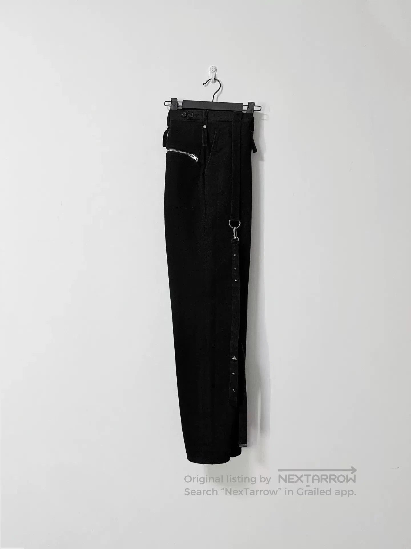 Yohji Yamamoto Yohji Yamamoto Black Denim Pants. Size US 28 / EU 44 - 3 Thumbnail