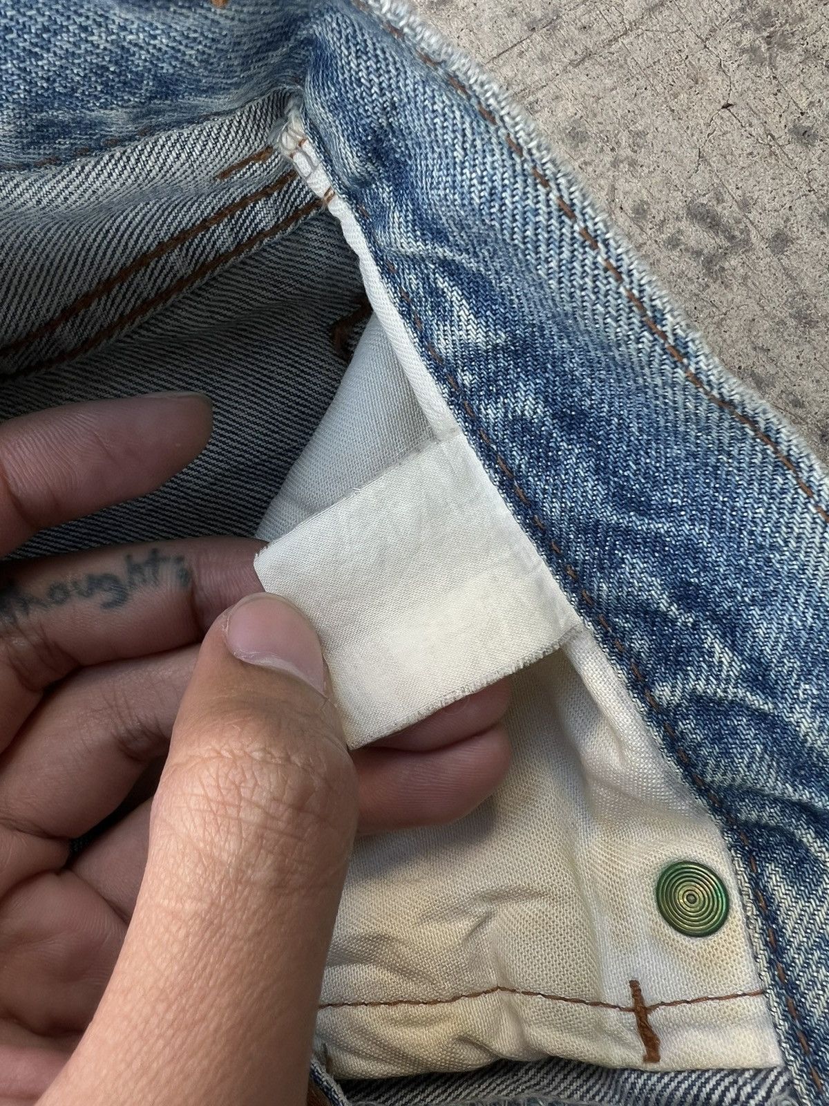 Hysteric Glamour × If Six Was Nine × Japanese Brand Vintage Hysteric Glamour Slim-fit Jeans Size 28" / US 6 / IT 42 - 4 Thumbnail