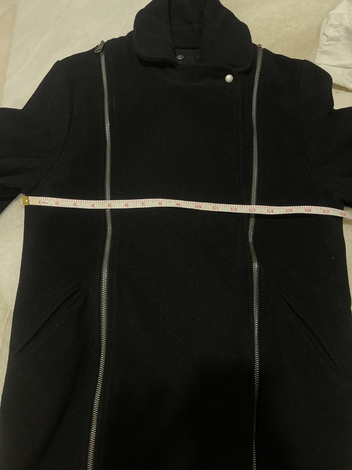 Maison Margiela A/W 2011 Maison Margiela MM6 Detachable Zipper Wool Jacket Size US S / EU 44-46 / 1 - 18 Thumbnail