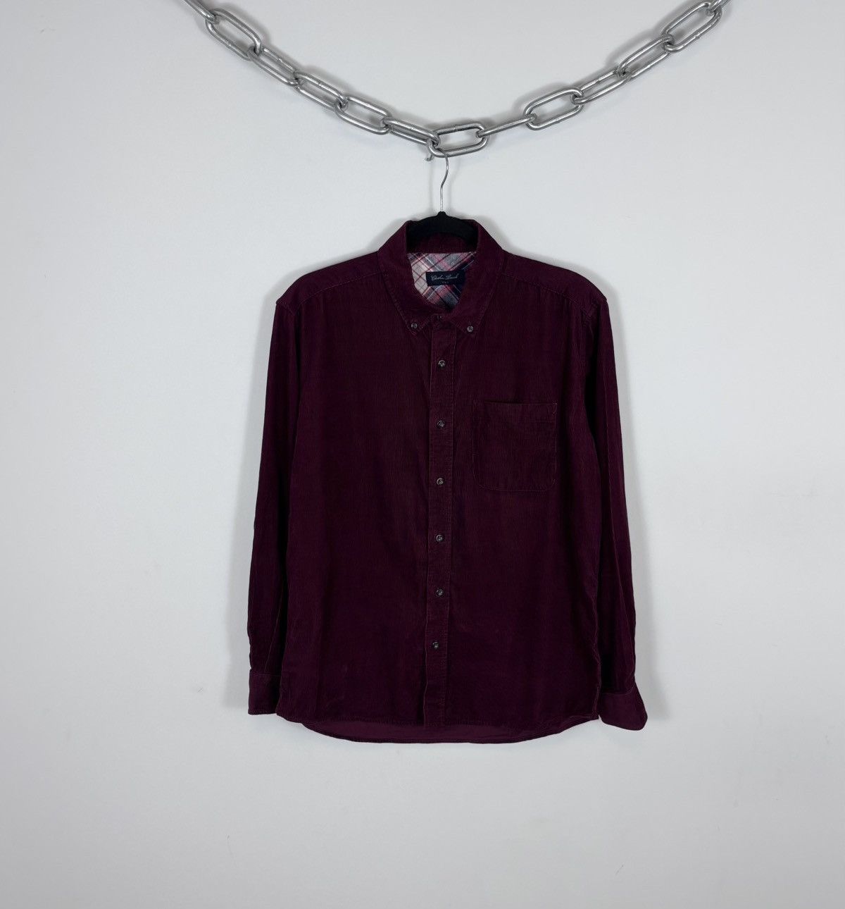 Japanese Brand Clothes Truck Japanese Corduroy Velvet Long Sleeve Shirt Size US L / EU 52-54 / 3 - 1 Thumbnail