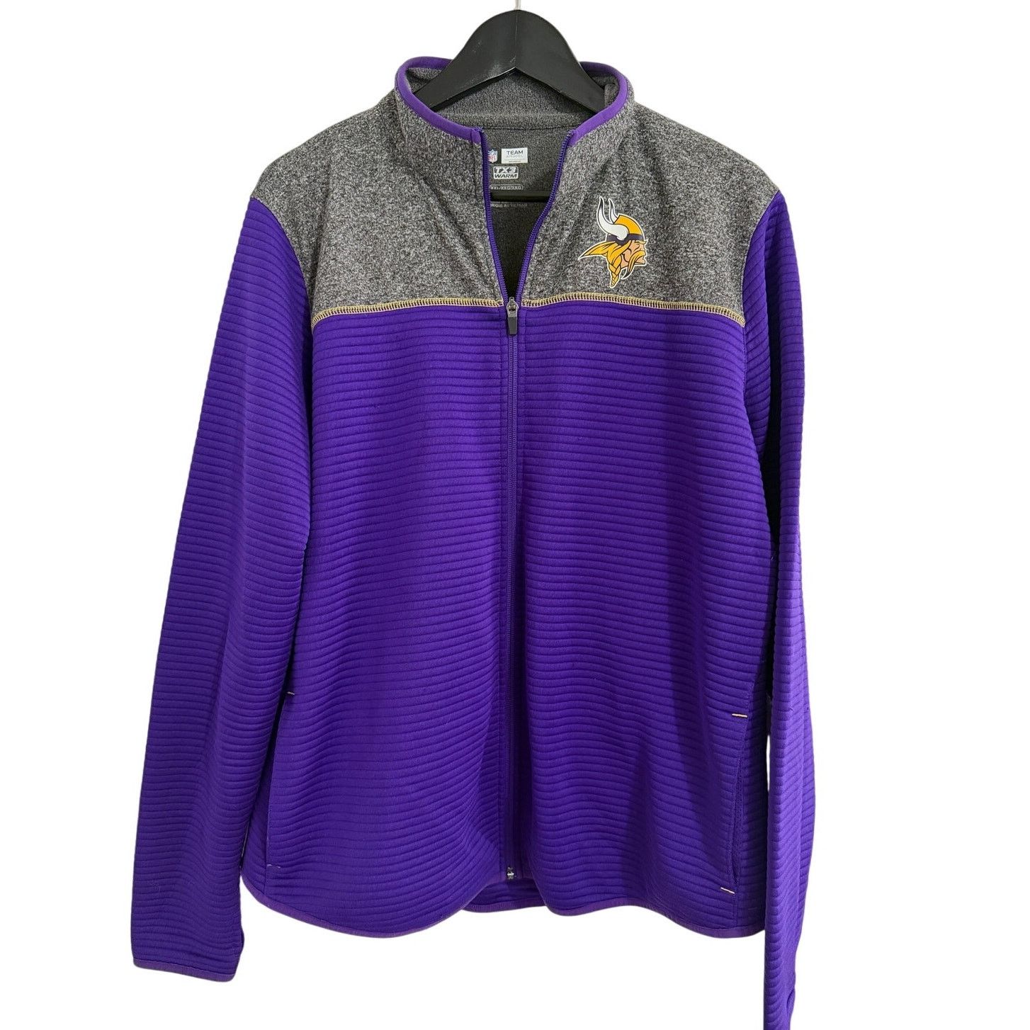 NFL Minnesota Vikings Women's 1/4-Zip Size XXL Size XXL / US 16-18 / IT 52-54 - 1 Thumbnail