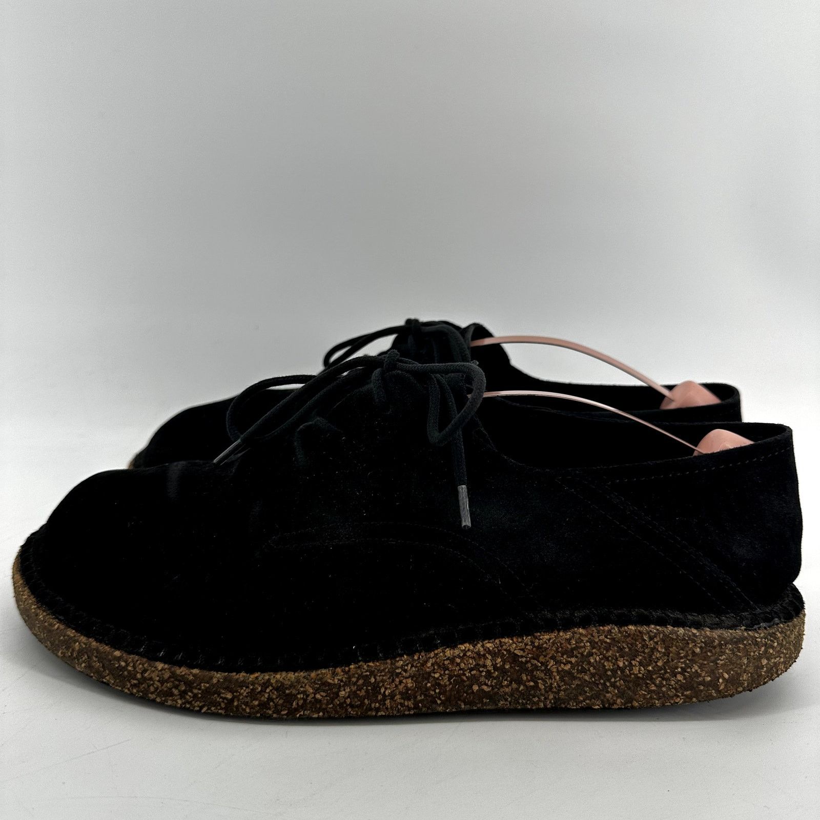Birkenstock Gary Oxford Suede Leather Cork Lace Up W11 M9