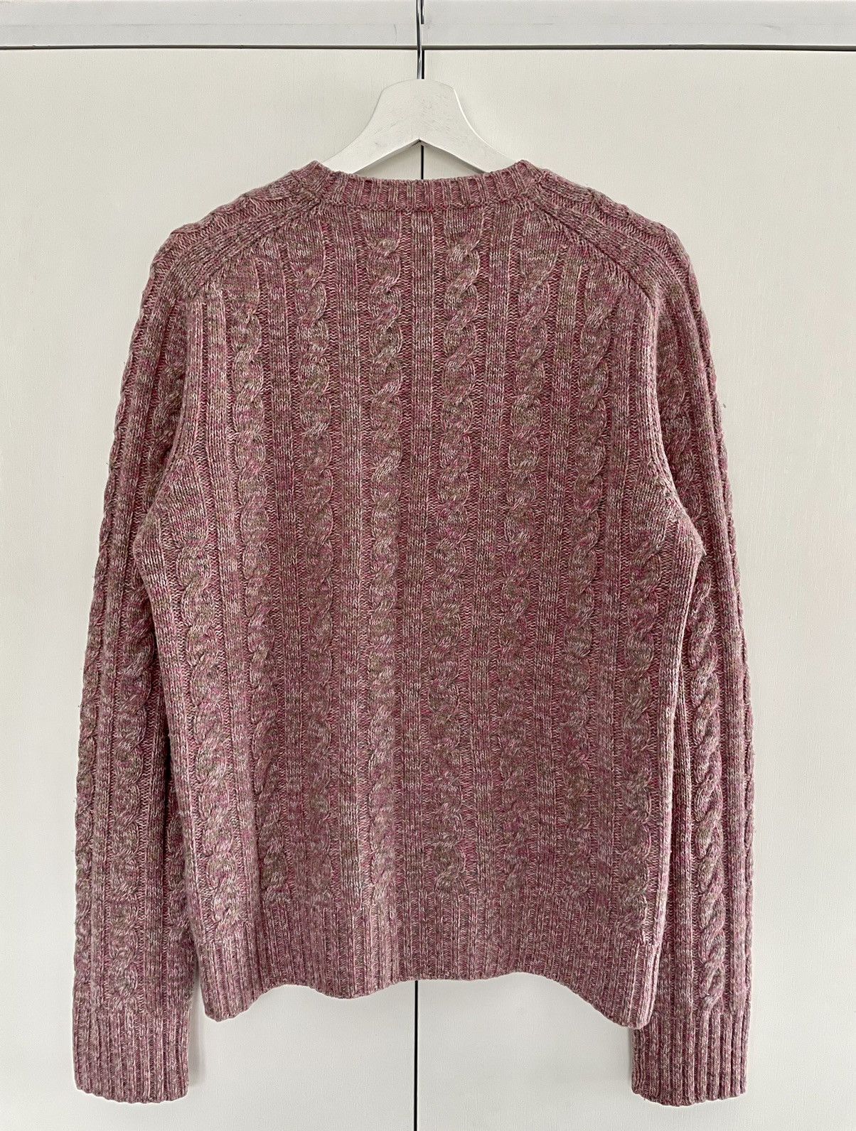 Prada Milano Cable Knit Multi Melange Wool/Cashmere Jumper