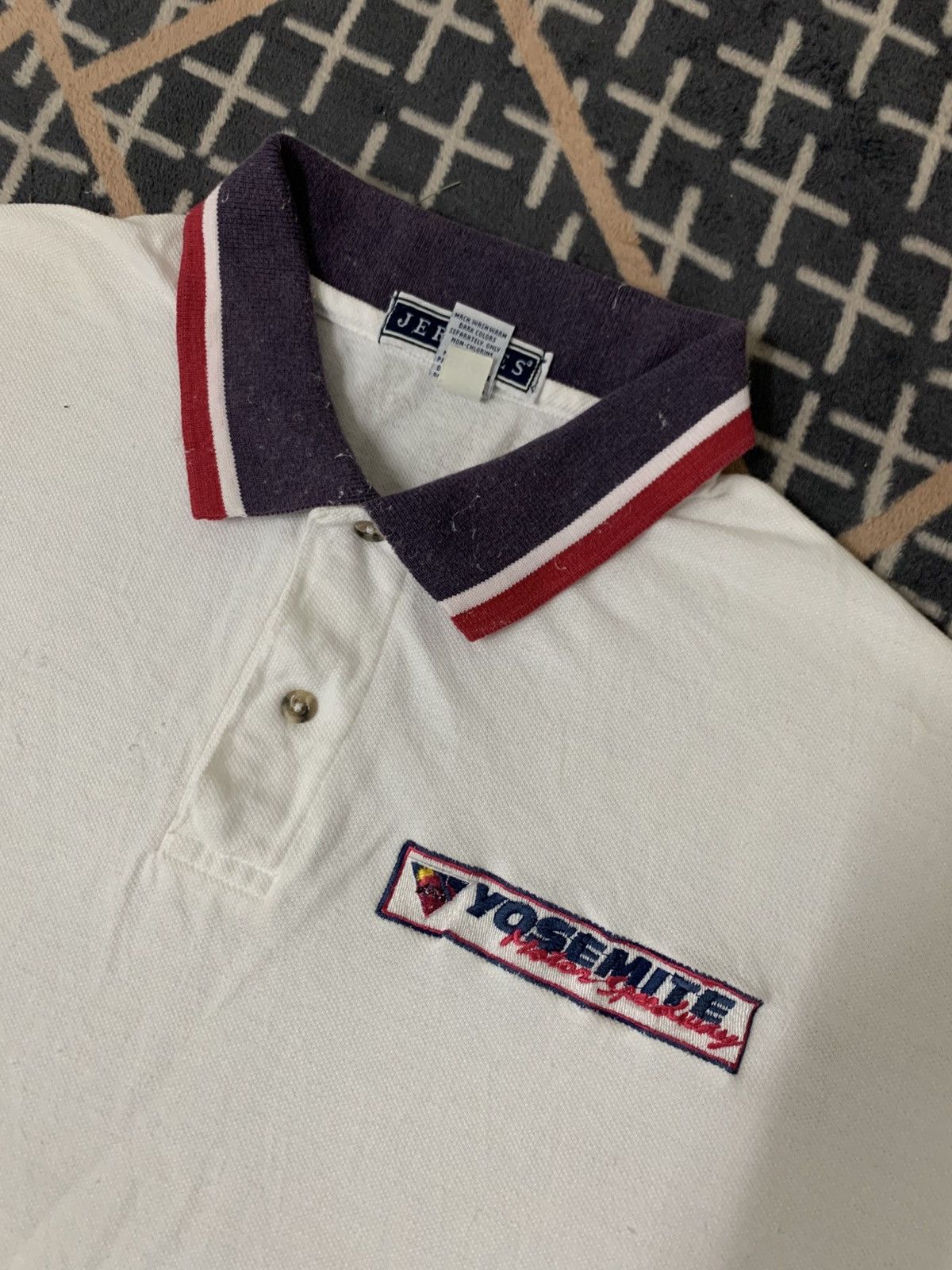 Vintage LAST DROP#Vintage Yosemite Motor Speedway Polo Made In Usa Size US XXL / EU 58 / 5 - 5 Thumbnail