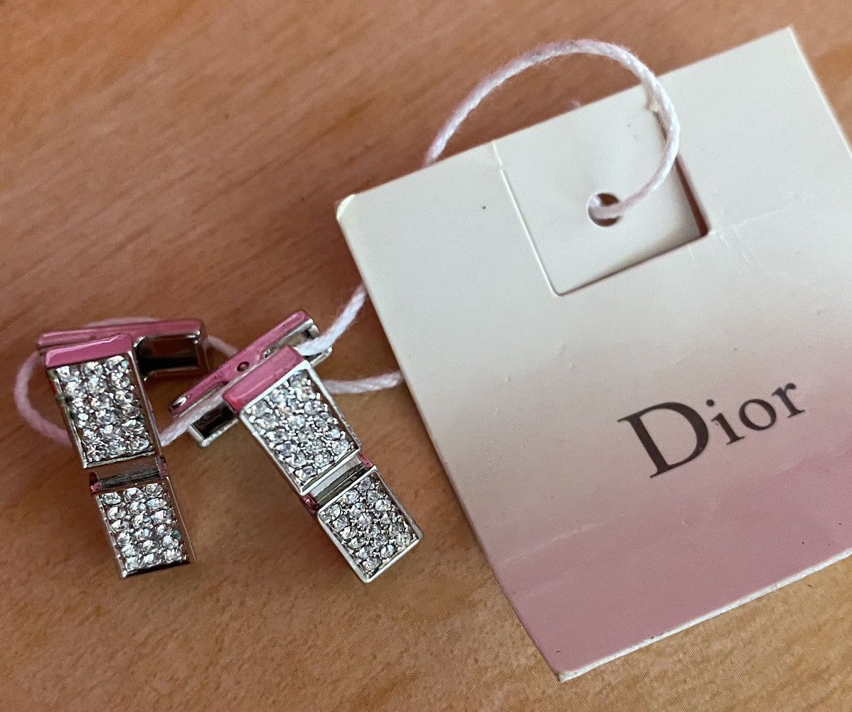 Dior Dior tbar crystal panel cuff links nwt Size ONE SIZE - 1 Thumbnail