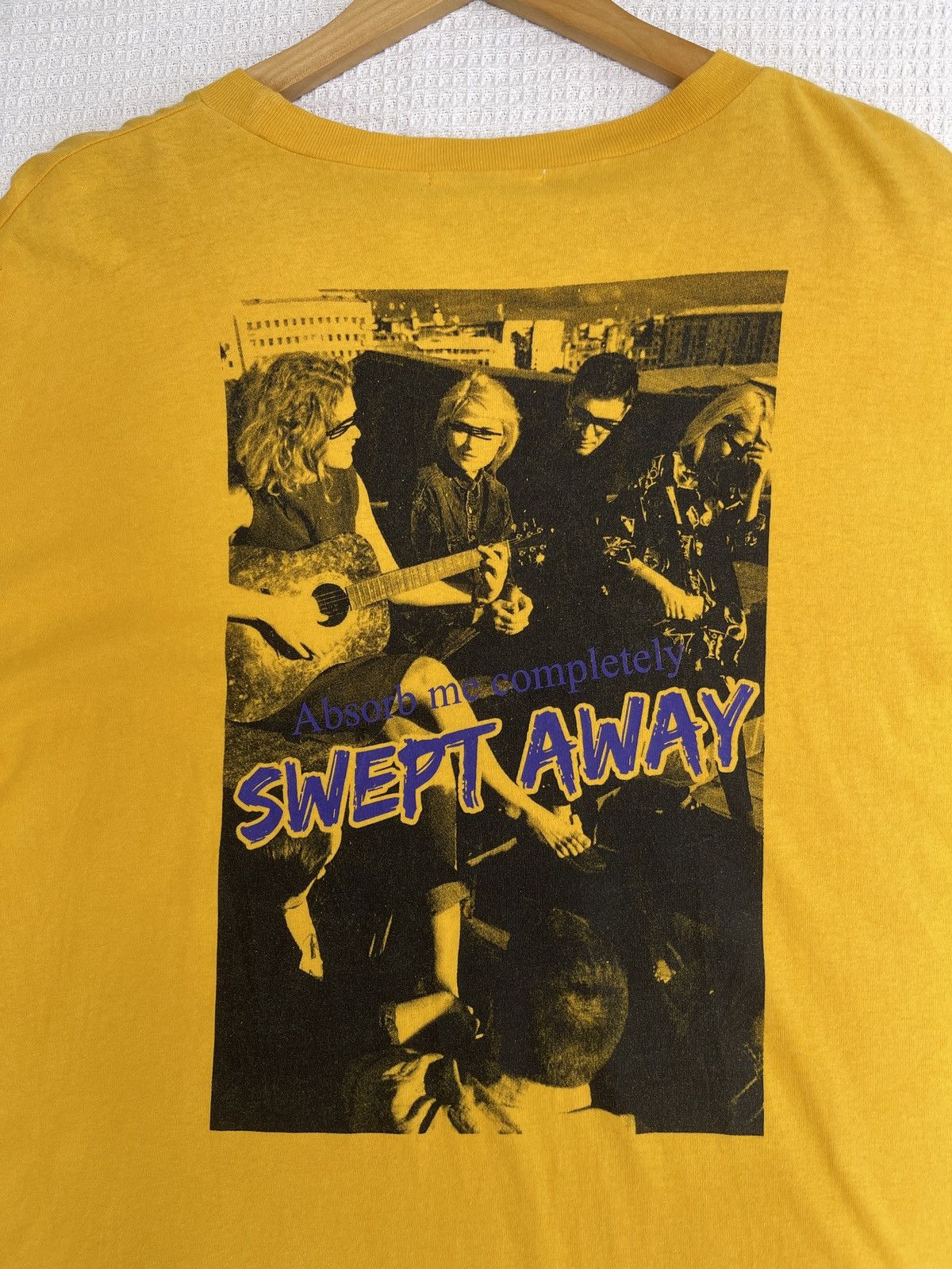Band Tees Last Drop🔥Rare🔥Swept Away Musical Band Photo Tee Size US XL / EU 56 / 4 - 9 Thumbnail
