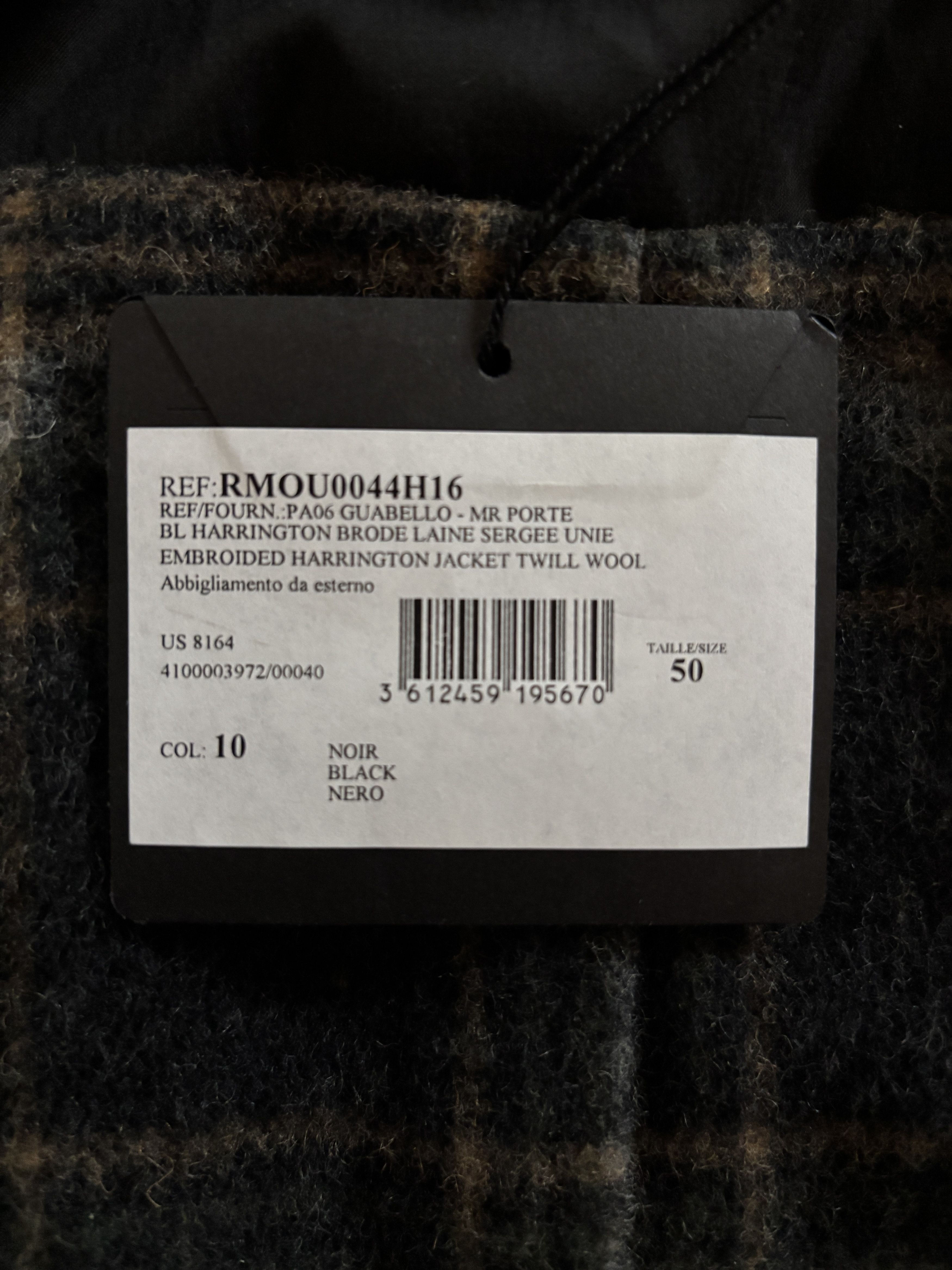 Lanvin Lanvin Virgin Wool Varsity Jacket Blk SZ L (US40/IT50) 🔥 Size US L / EU 52-54 / 3 - 7 Thumbnail