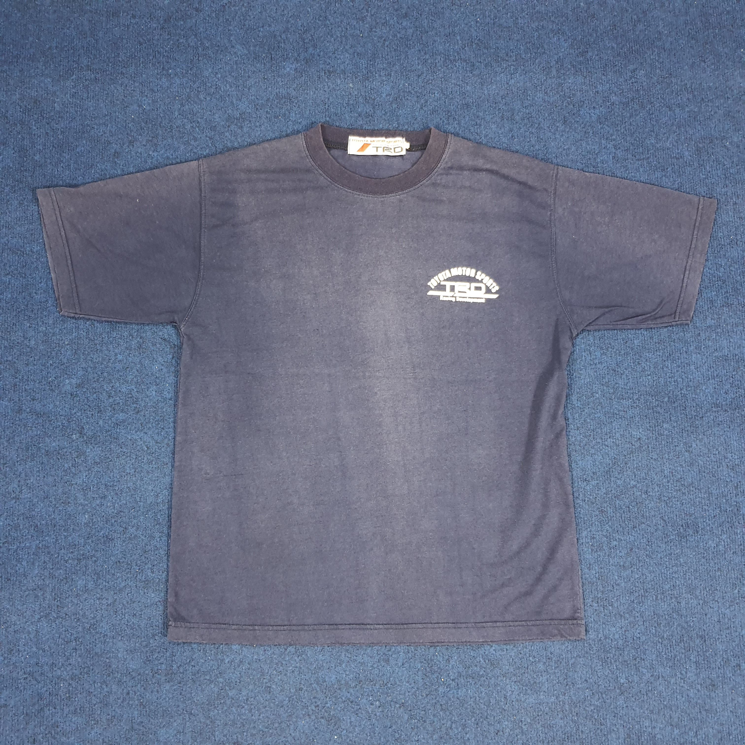 Japanese Brand × Vintage Vintage TRD Toyota Motorsports Racing Development Tshirt Size US M / EU 48-50 / 2 - 3 Thumbnail
