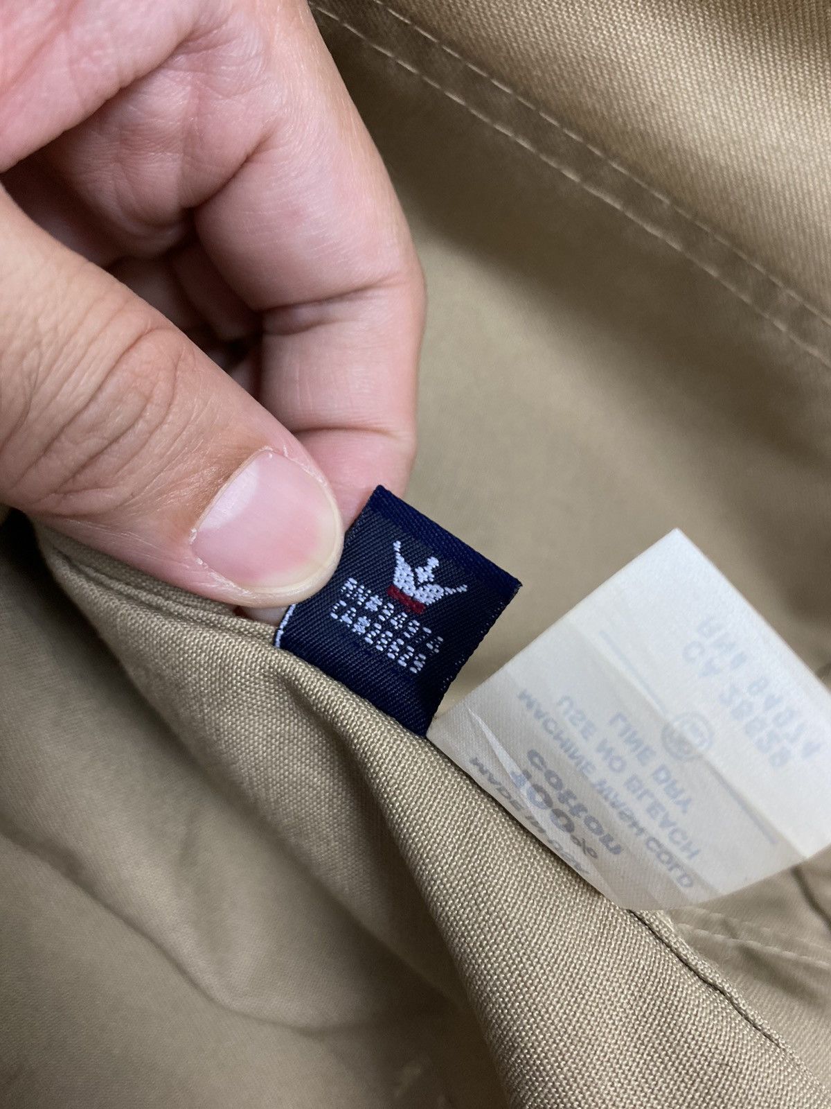 Stussy Rare‼️ Vintage Stussy Khaki Snap Button Shirt Made in Usa Size US S / EU 44-46 / 1 - 10 Thumbnail