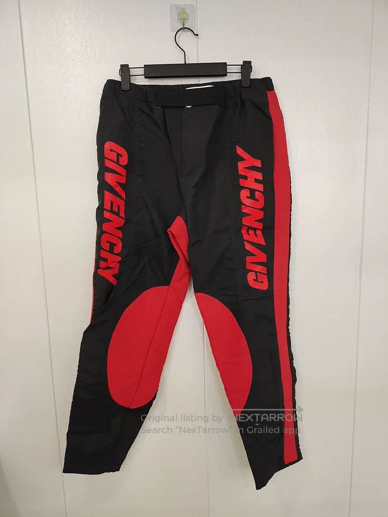 Givenchy Givenchy Size46 Red and Black Colorblock Long Pants Size US 30 / EU 46 - 1 Thumbnail