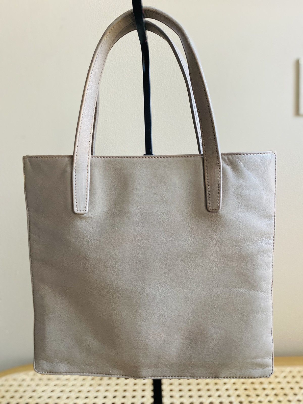 Loewe Loewe sheepskin Mini Logo tote Size ONE SIZE - 3 Thumbnail