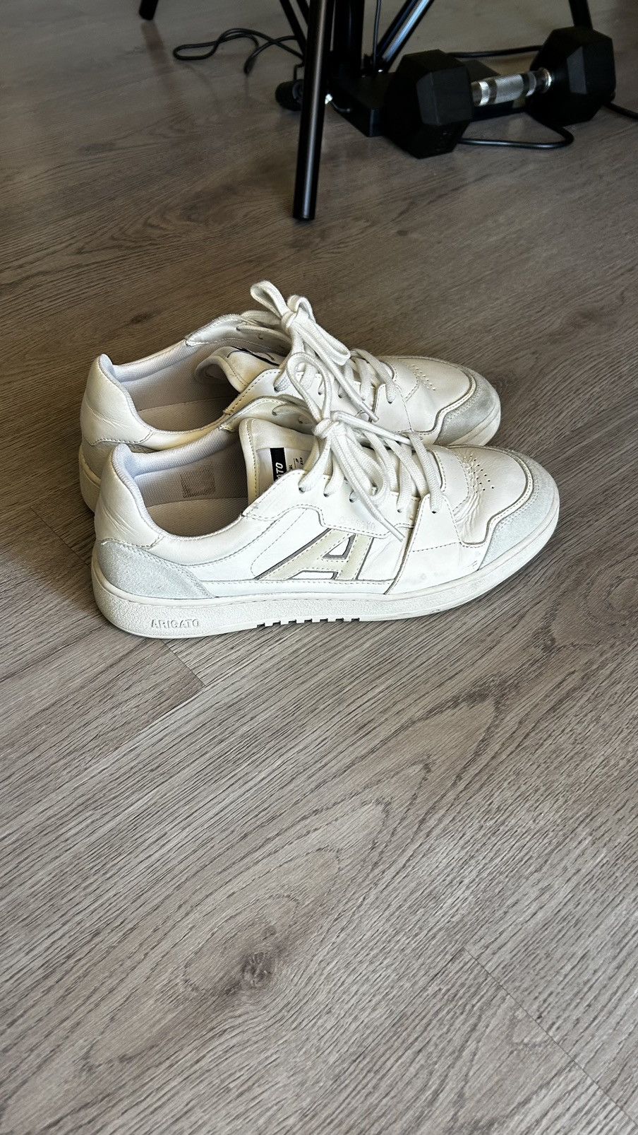Axel Arigato Dice Lo leather sneakers - White