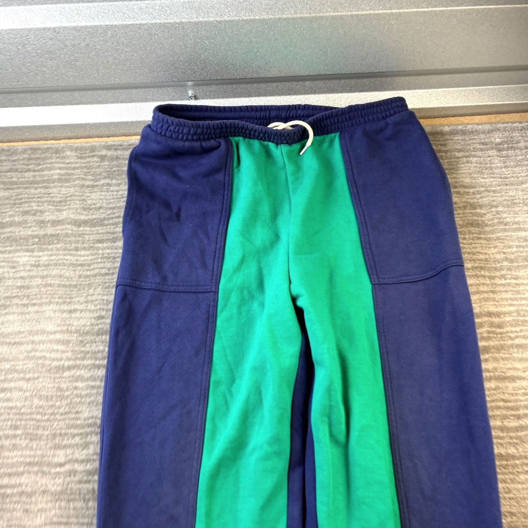 Lacoste VINTAGE Izod Lacoste Pants Mens M Blue Green USA Made Sweatpants Joggers Size US 31 - 3 Thumbnail
