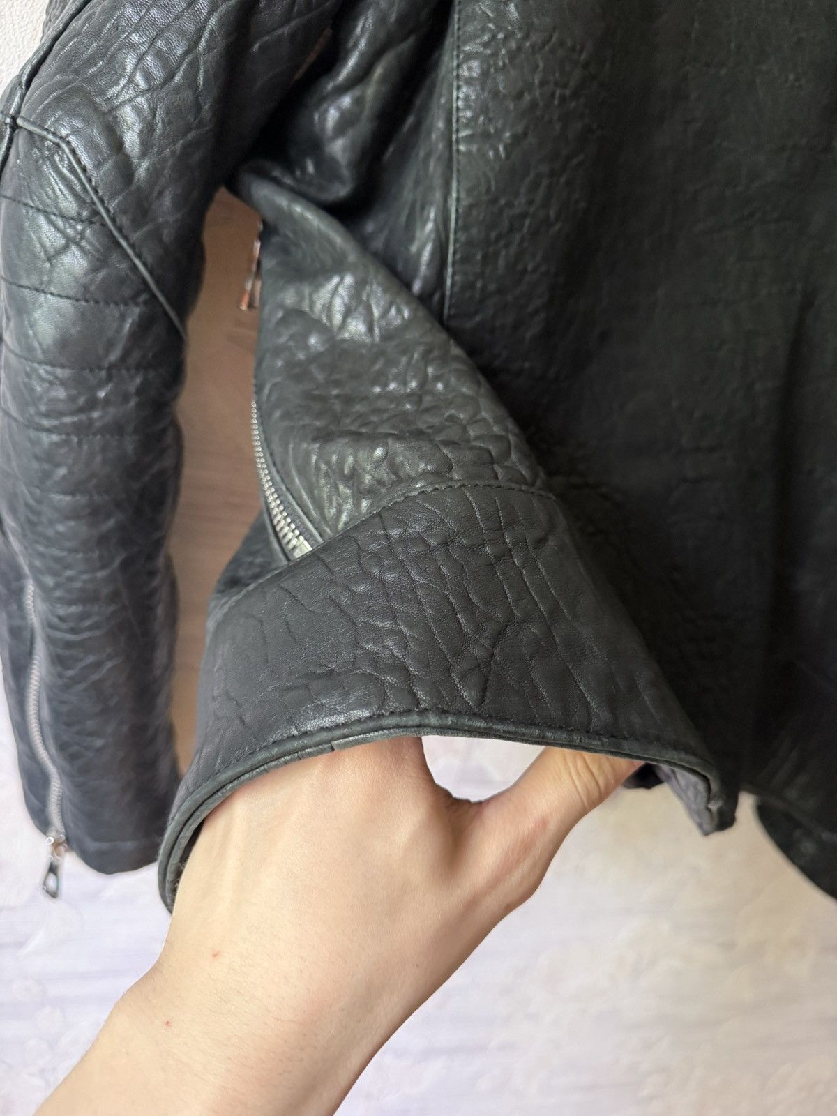 Balmain × H&M Balmain x H&M AW15 Double-Zipper Biker Leather Jacket Size US S / EU 44-46 / 1 - 11 Thumbnail