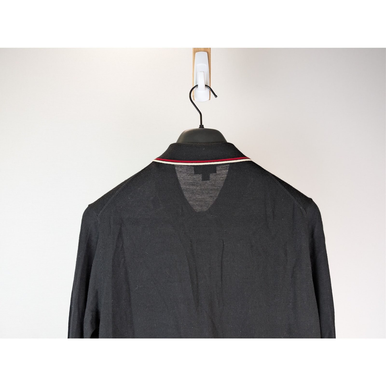Todd Snyder o1rshd1 CC20 Long Sleeve Full Placket Tipped Polo Sweater Size US M / EU 48-50 / 2 - 12 Thumbnail