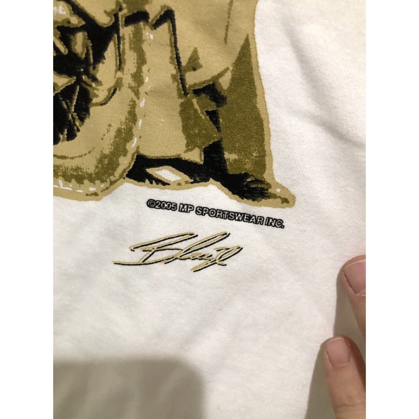 Vintage VINTAGE GiveMeFace Soul Patrol T-Shirt 3XL White Cotton Crew Neck Short Sleeve Hip Hop Streetwear Wu Tang Men T-Shirt Size US XXL / EU 58 / 5 - 4 Thumbnail