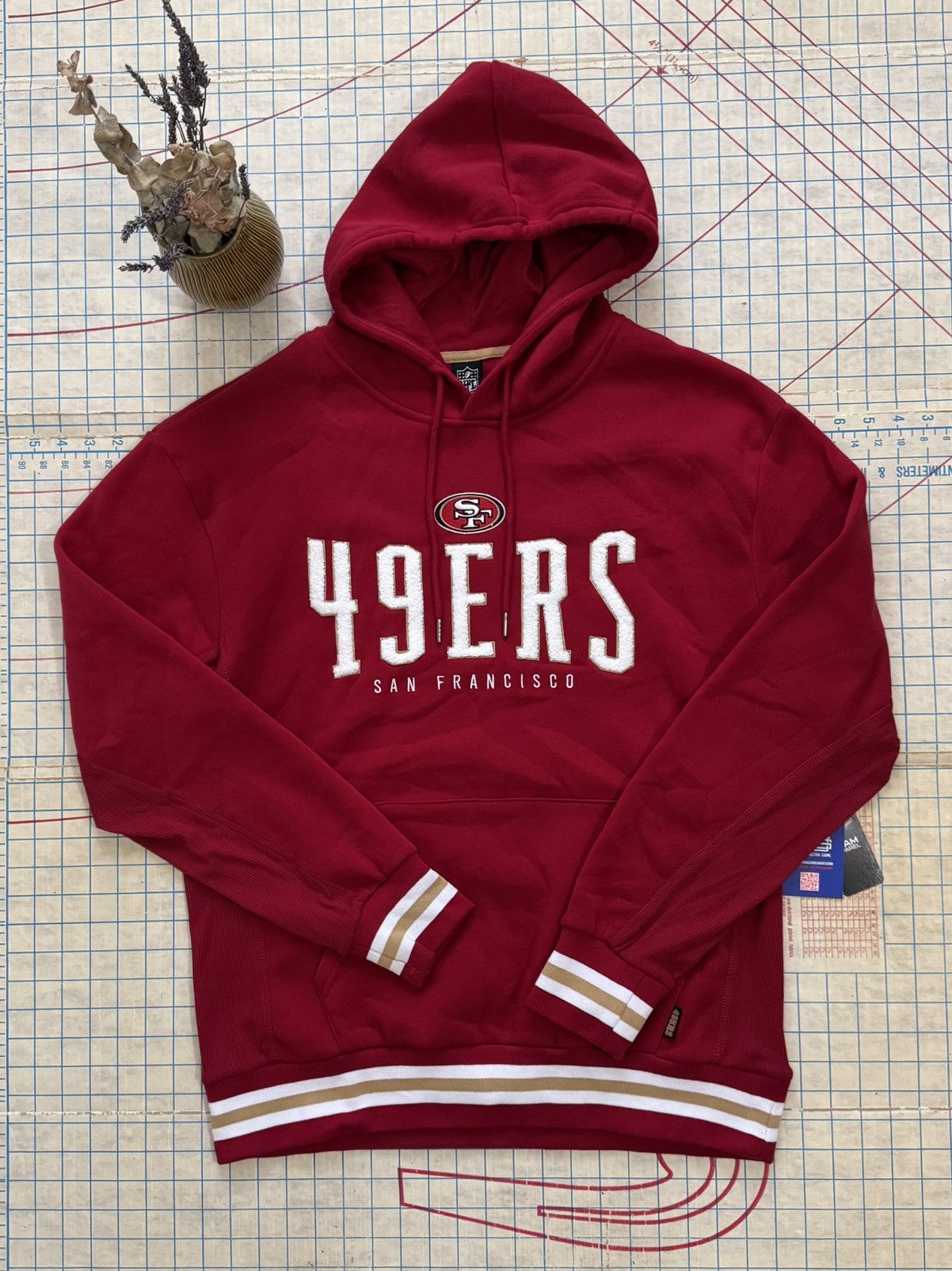 NFL NWT NFL Team Apparel San Francisco 49ers Hoodie Size Large Size US L / EU 52-54 / 3 - 7 Thumbnail