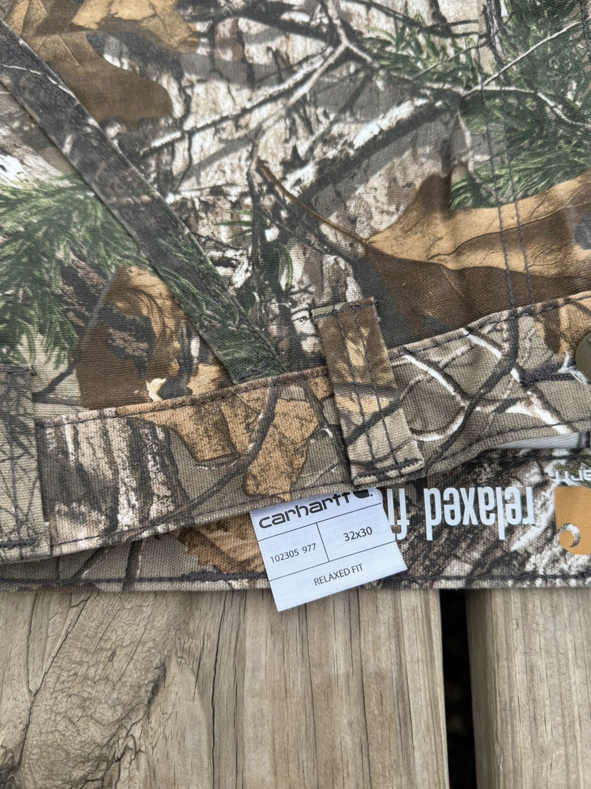 Carhartt Vintage Carhartt Realtree Carpenter Pants Size US 32 / EU 48 - 4 Thumbnail