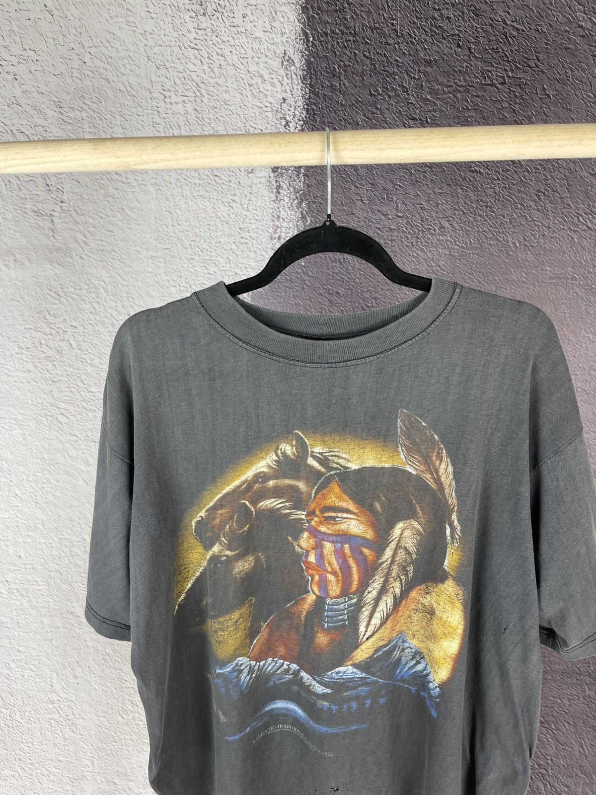 Other Vintage Indian Bear big logo tee shirt authentic traditional Size US M / EU 48-50 / 2 - 2 Thumbnail