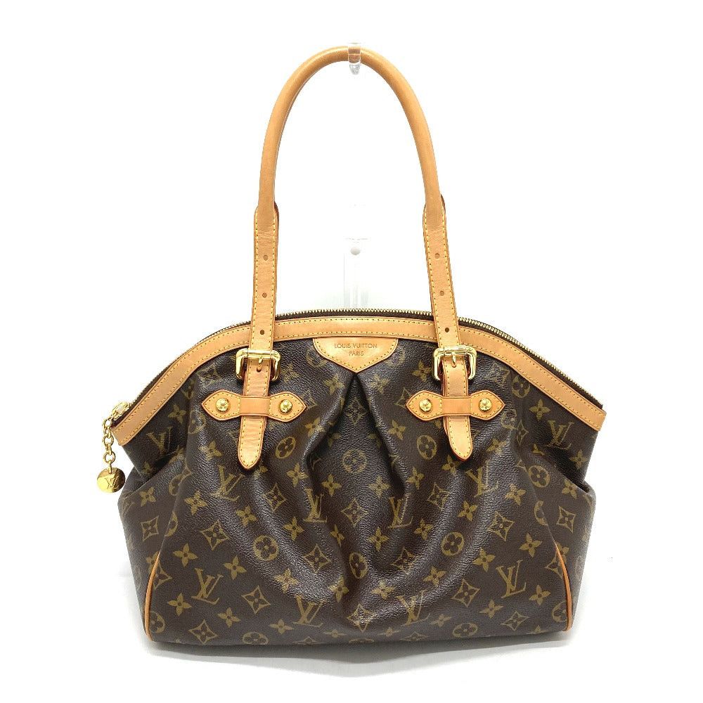 Louis Vuitton M40144 Monogram Tivoli Gm Briefcase Semi Shoulder Bag Handbag Canvas Women Brown