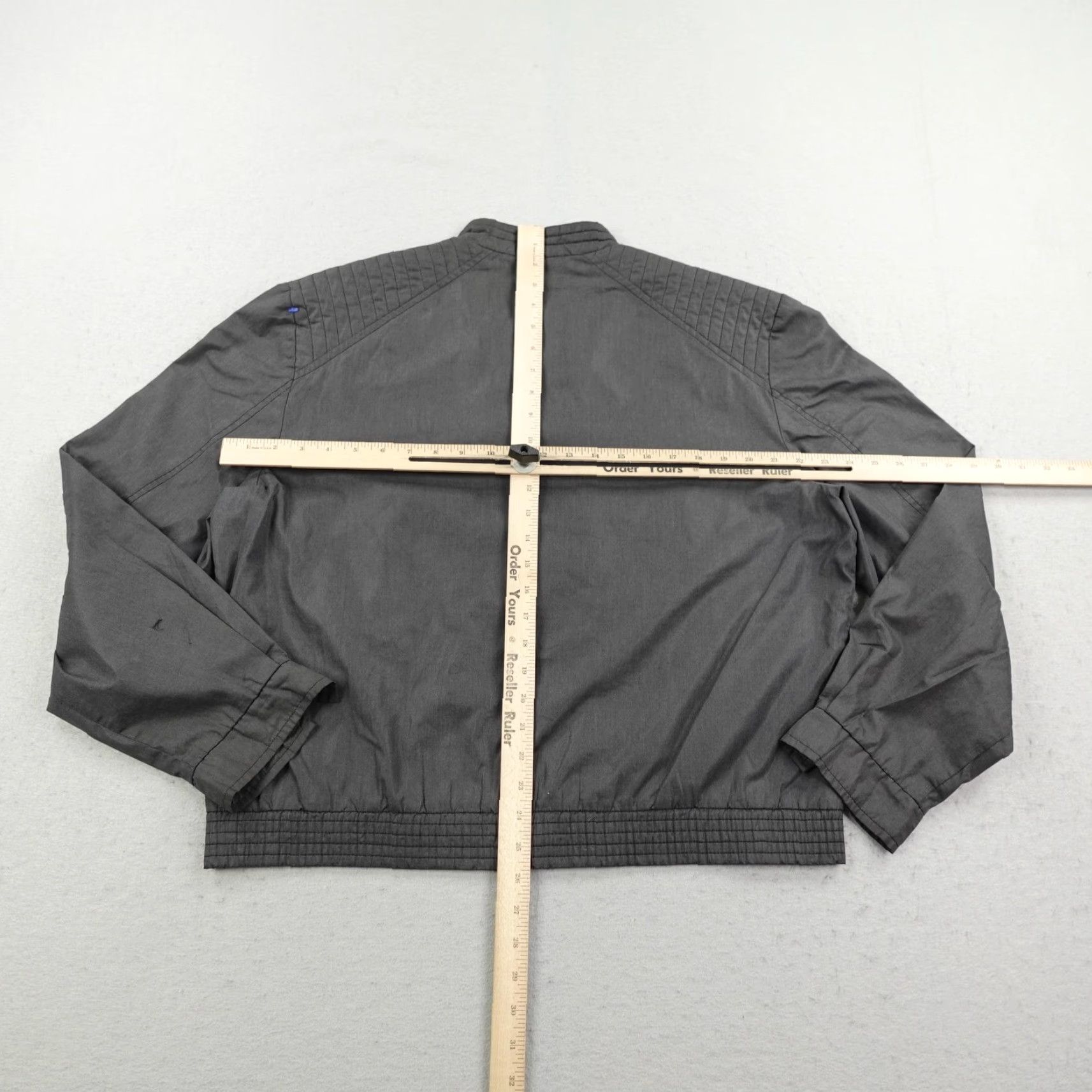 Vintage Vintage Discovery Silton Jacket Mens XL Charcoal Gray Bomber Coat Full Zip 80s Size US XL / EU 56 / 4 - 6 Thumbnail