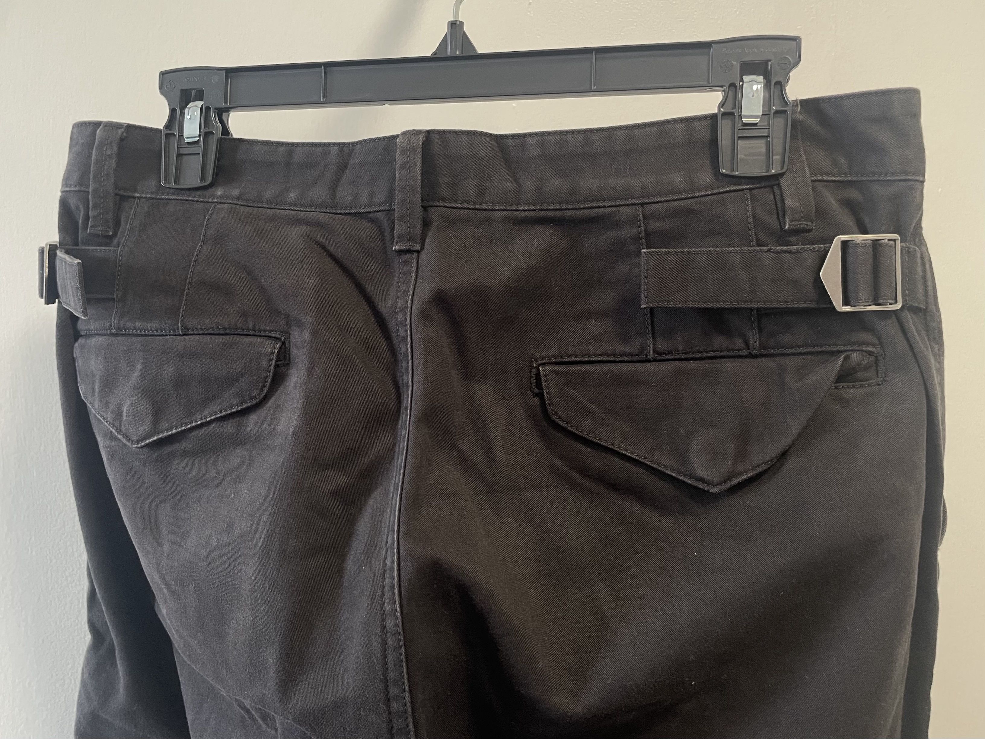 Helmut Lang Helmut Lang Men's Vintage Jogger Style Black Pants Size US 31 - 3 Thumbnail