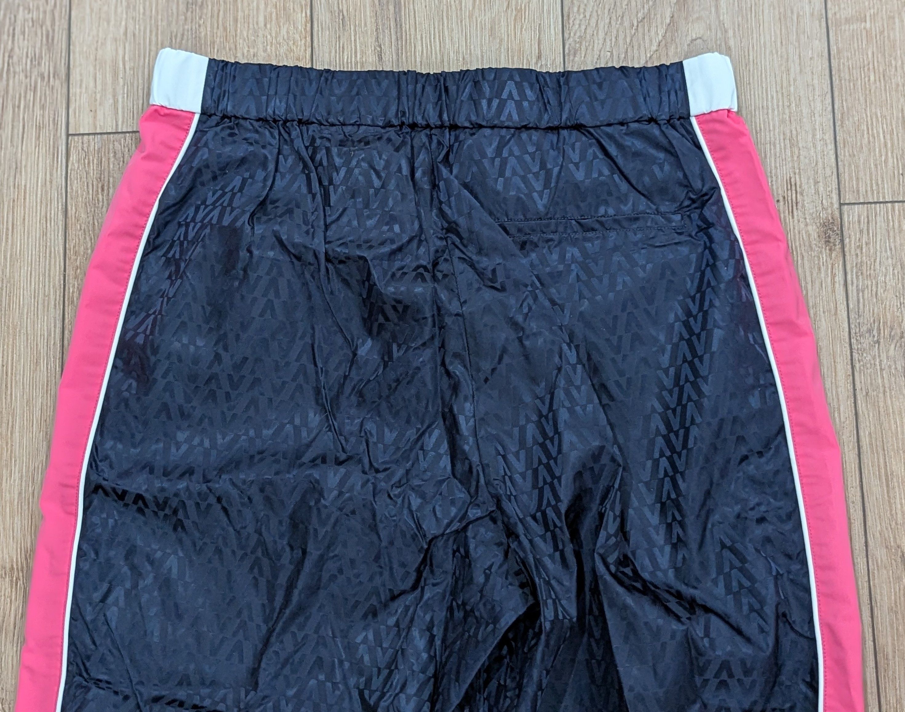 Valentino Valentino V-Optical Monogram Fit Track Pants Navy 48 US 32 Size US 32 / EU 48 - 4 Thumbnail