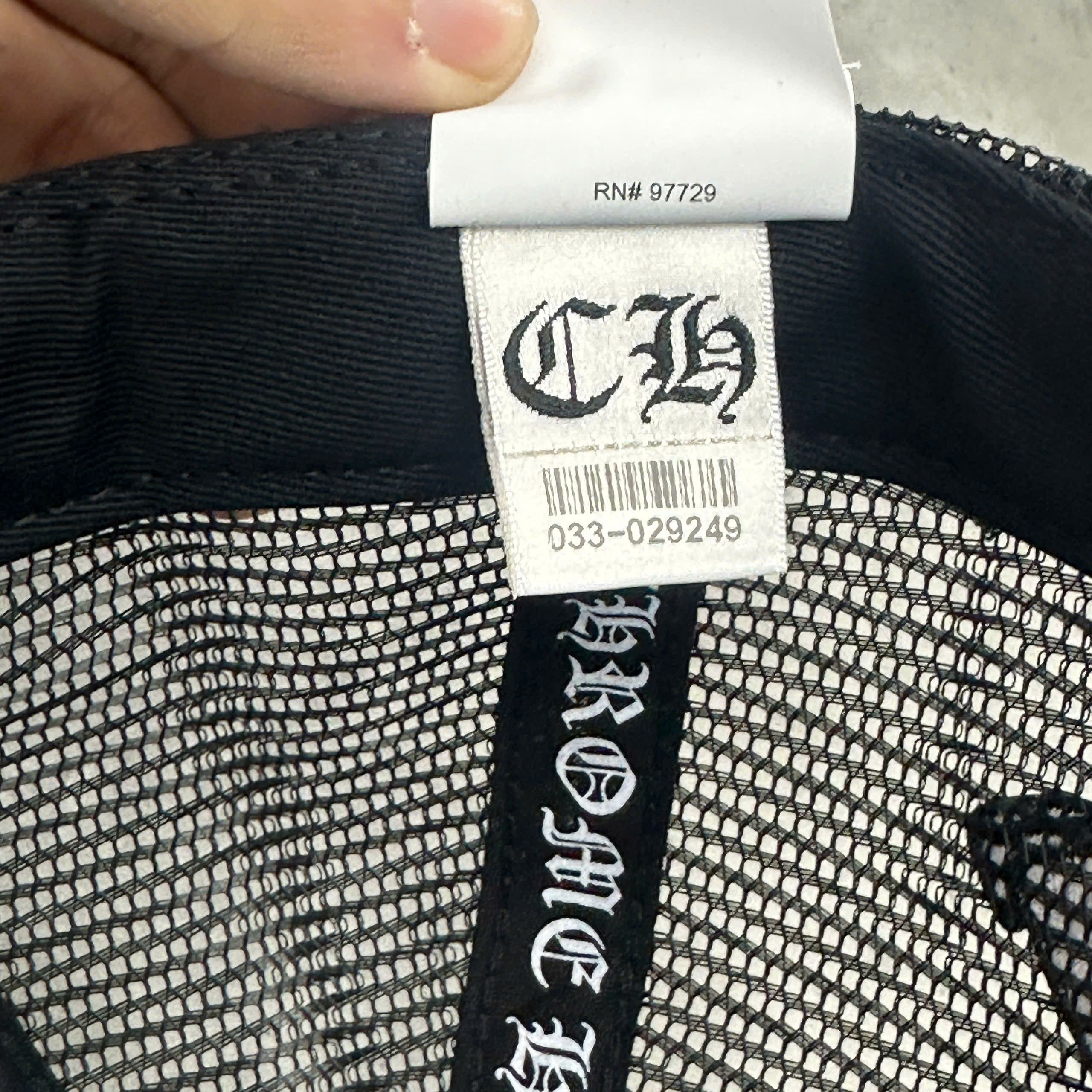 Chrome Hearts CHROME HEARTS Cemetery Trucker Hat WHITE/BLACK/CAMO Size ONE SIZE - 6 Thumbnail