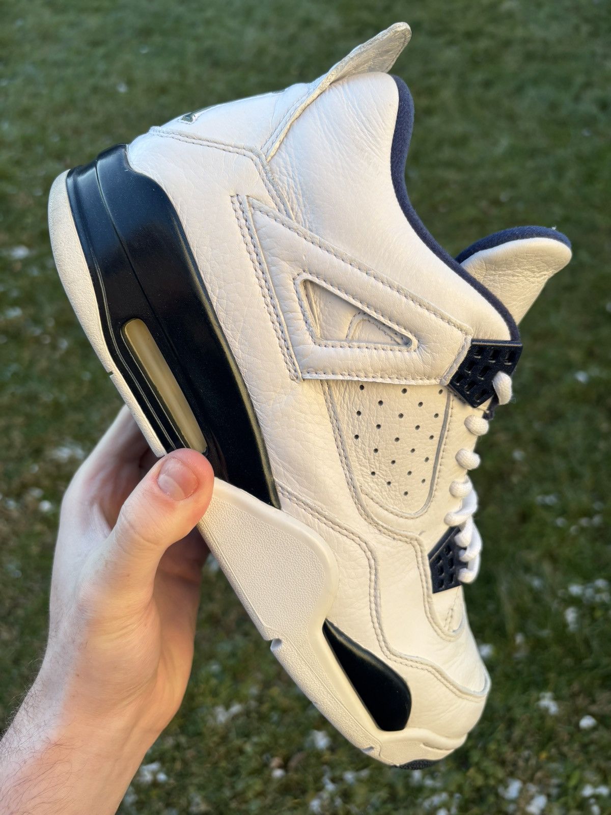 Jordan Brand Jordan 4 Retro LS Columbia Size 12 Size US 12 / EU 45 - 1 Thumbnail