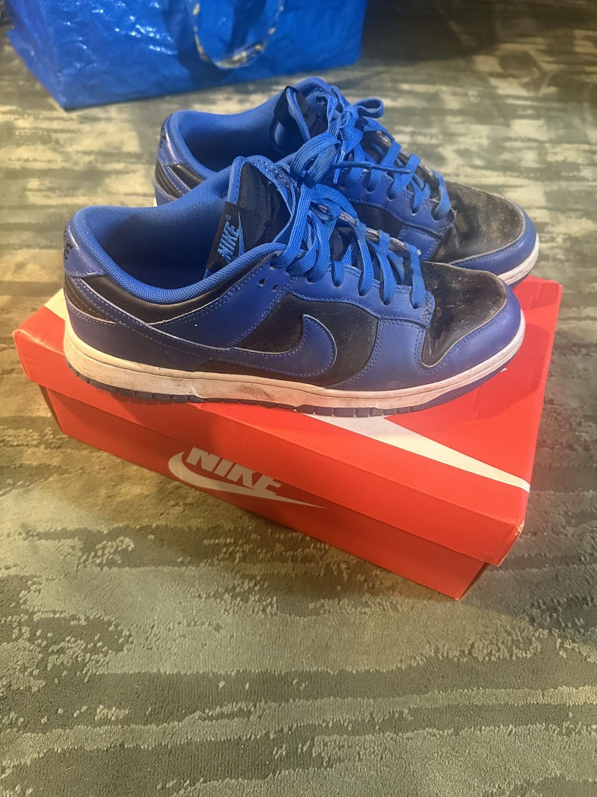 Nike Nike dunk low Cobalt size 10 Size US 10 / EU 43 - 1 Thumbnail