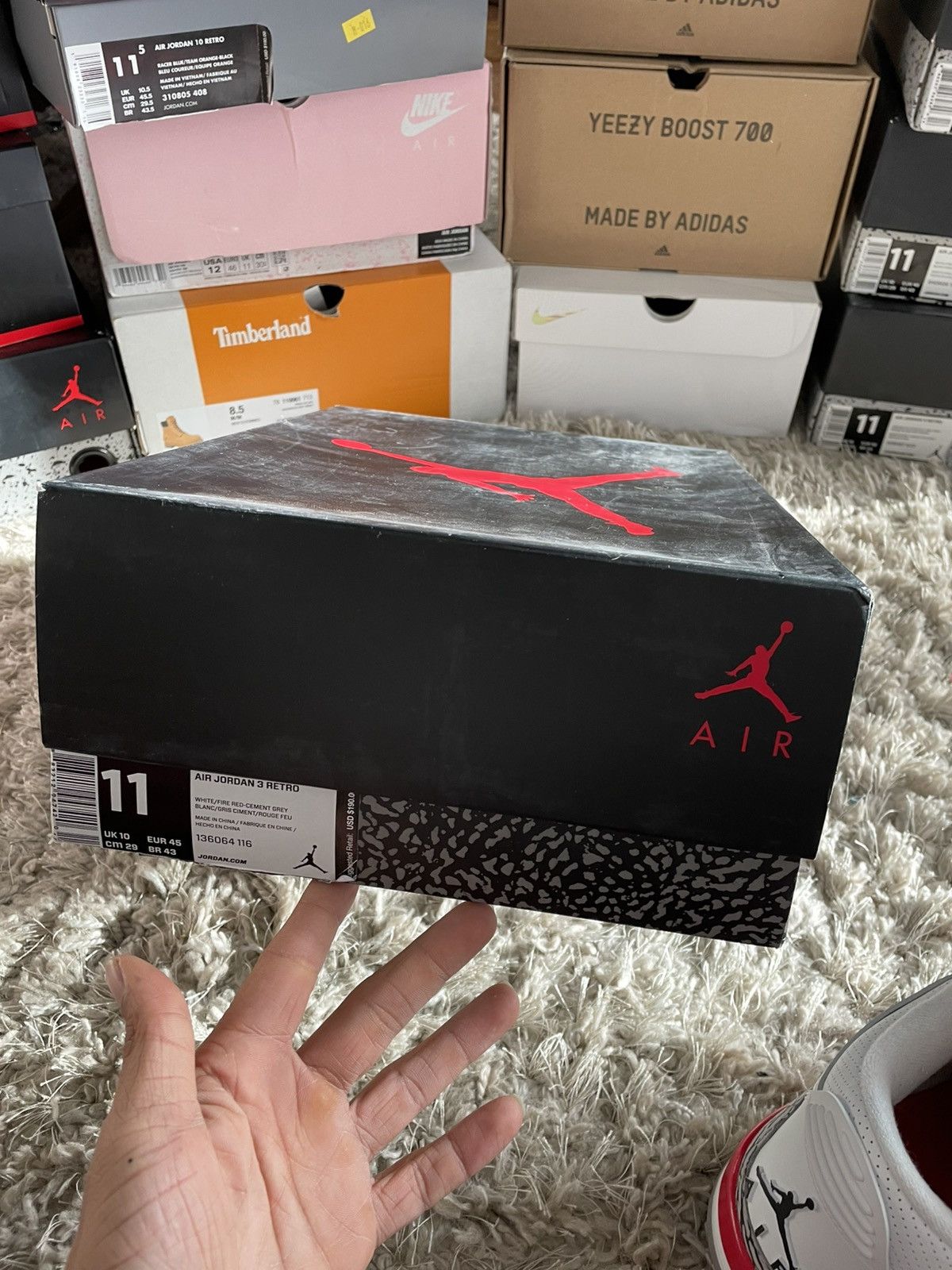 Jordan Brand Jordan 3 Hall of Fame Size US 11 / EU 44 - 14 Thumbnail