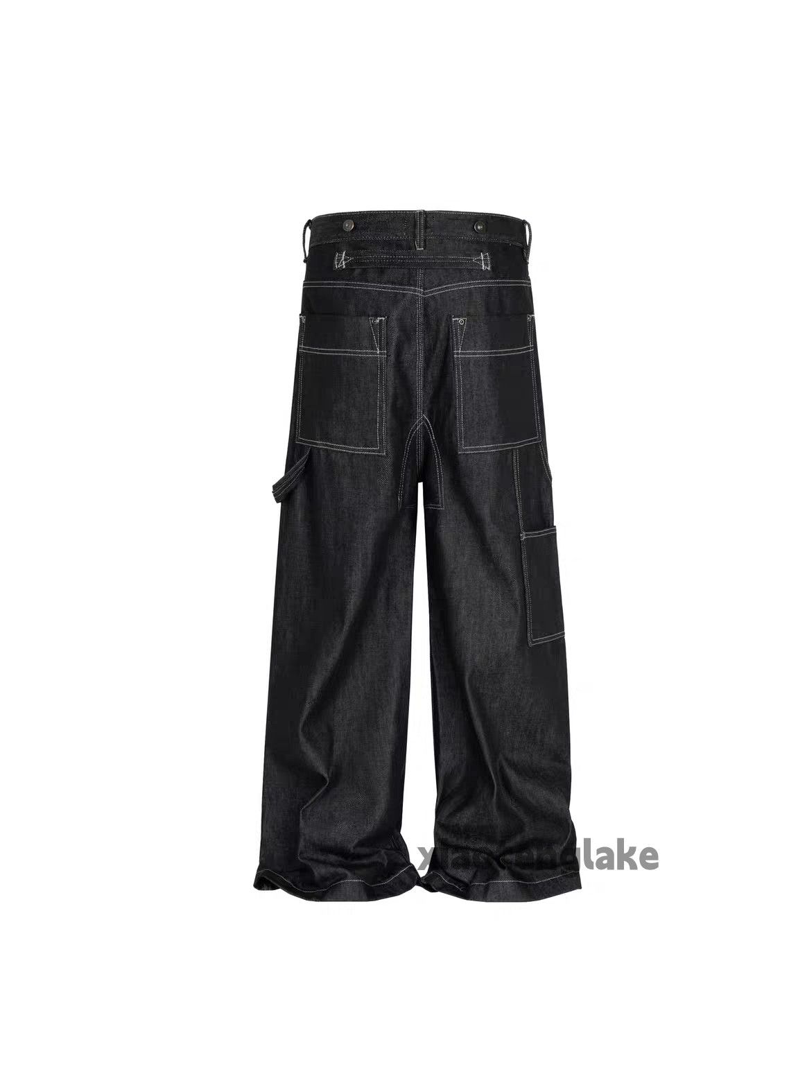 Jean zx vintage loose baggy double knee carpenter cargo jeans Size US 32 / EU 48 - 3 Thumbnail