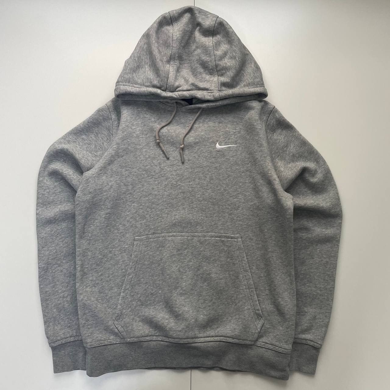 Nike × Vintage Vintage Nike Hoodie Grey Small Swoosh Logo Size US M / EU 48-50 / 2 - 2 Thumbnail