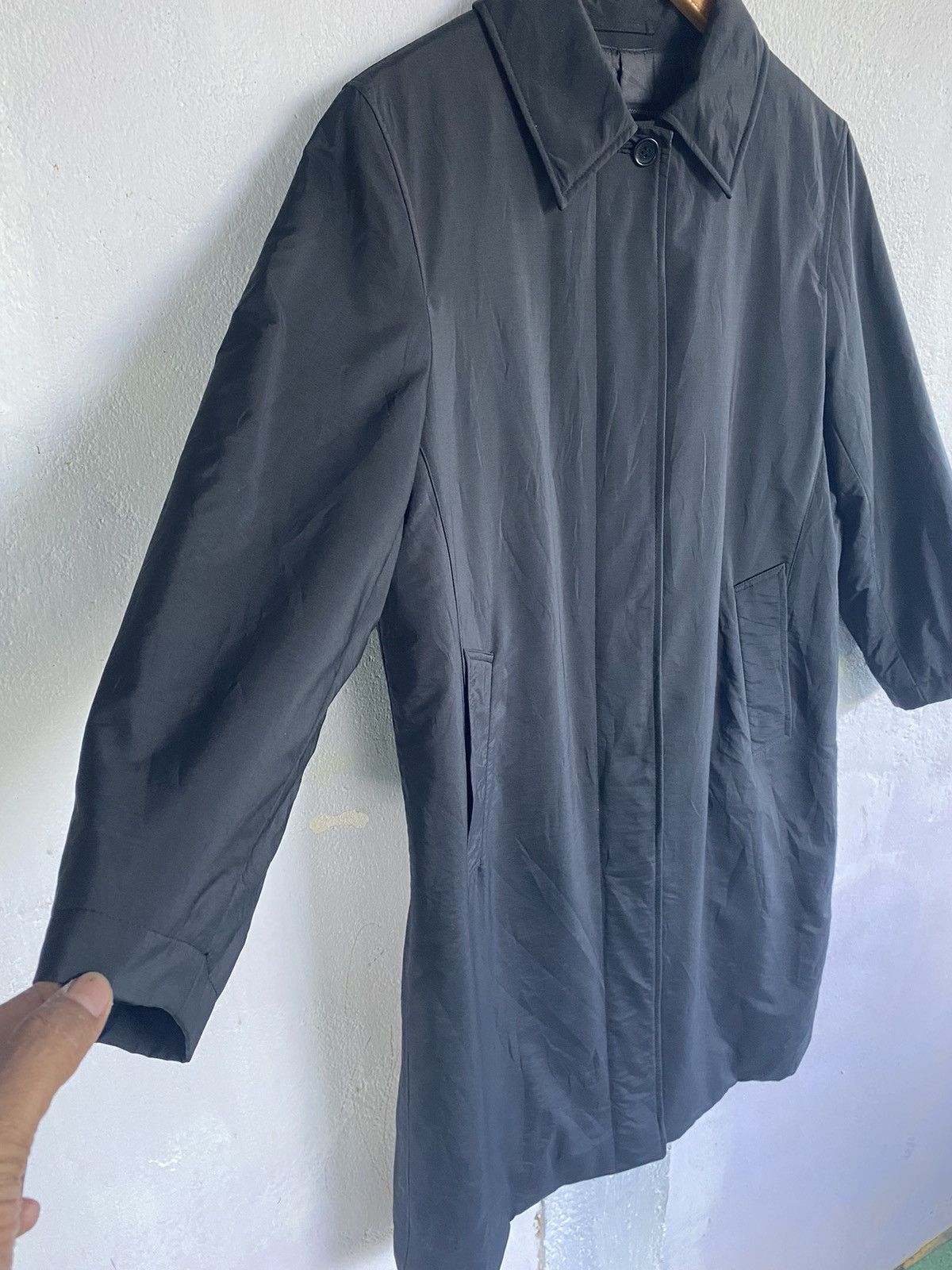 Burberry × Designer × Vintage Vintage Burberry Coat Trench Jacket Quilted Lining Size L / US 10 / IT 46 - 8 Thumbnail