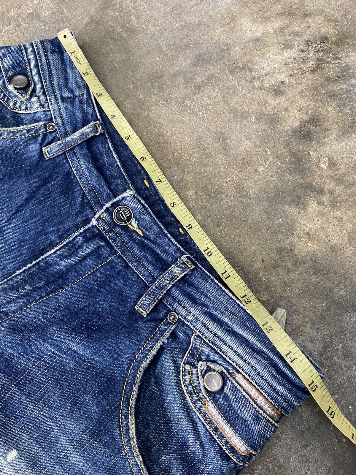 Diesel × Japanese Brand × Vintage Diesel industries blue jeans wash japanese brand Size US 28 / EU 44 - 14 Thumbnail