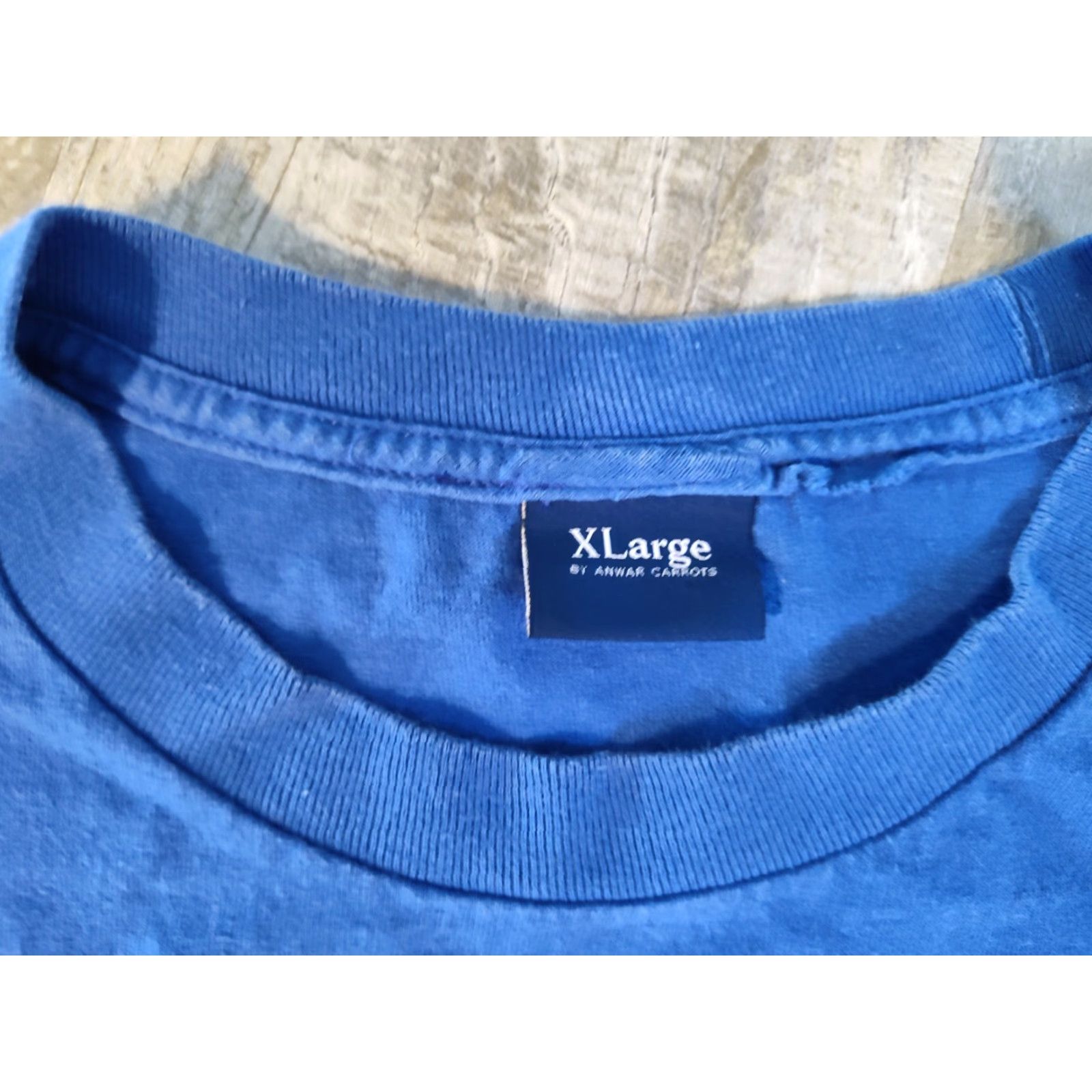 Carrots by Anwar Carrots Carrots By Anwar Men's XL Short Sleeve T-Shirt Blue Designer Streetwear Size US XL / EU 56 / 4 - 7 Thumbnail