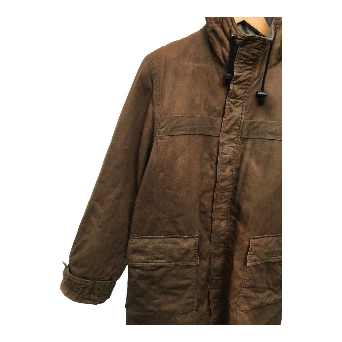 Boycott Boycott Japan Faded Military Style Parka Hoodie - STAINS Size US M / EU 48-50 / 2 - 5 Thumbnail