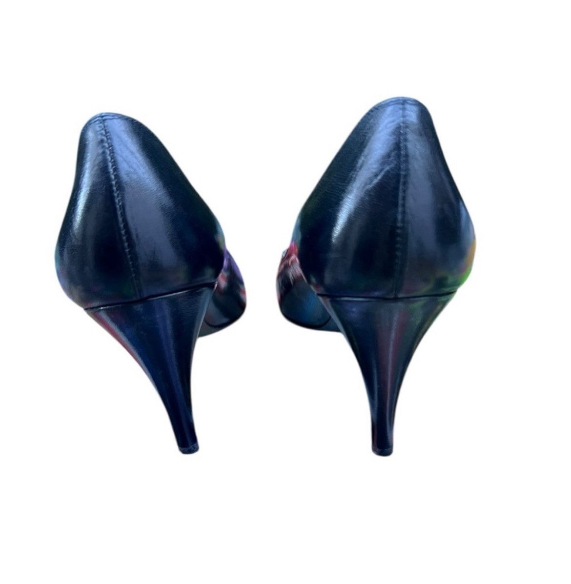Bruno Magli Vintage Bruno Magli Italian Leather Heels –Gold Cage Toe 6B Size US 6 / IT 36 - 5 Thumbnail