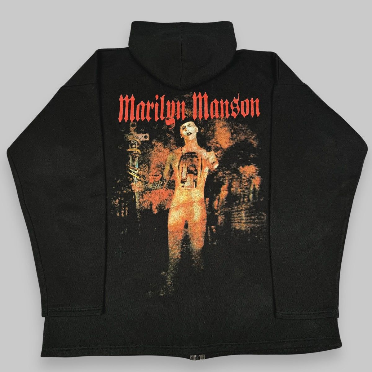 Band Tees Vintage 2000 Marilyn Manson ‘Holy Wood Magician’ Zip Hoodie Size US XL / EU 56 / 4 - 3 Thumbnail