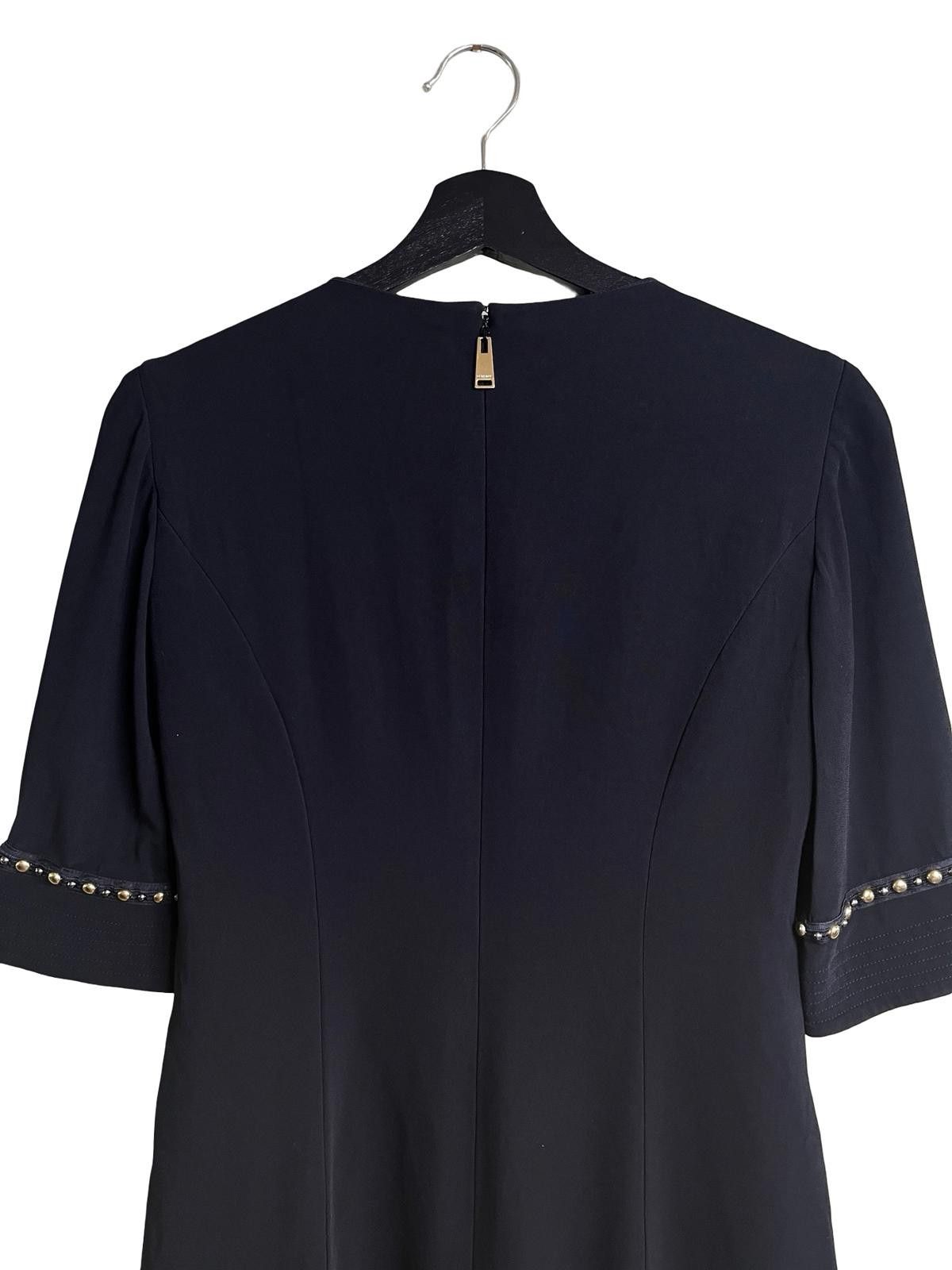 Versace Versace Medusa Stud Sleeve Mini Dress Black Size 38 Size S / US 4 / IT 40 - 4 Thumbnail