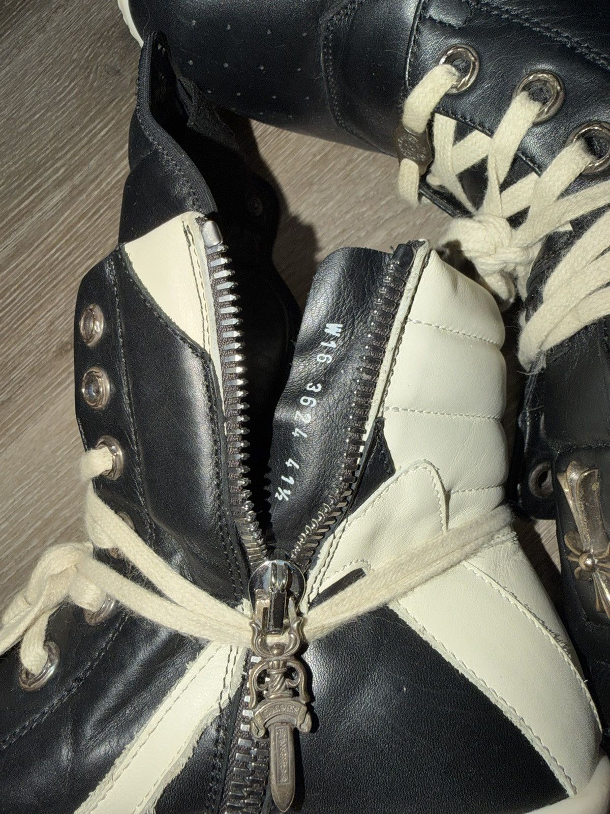 Chrome Hearts × Rick Owens Chrome Hearts Rick Owens Geobasket Shoe 41.5 Size US 8.5 / EU 41-42 - 11 Thumbnail