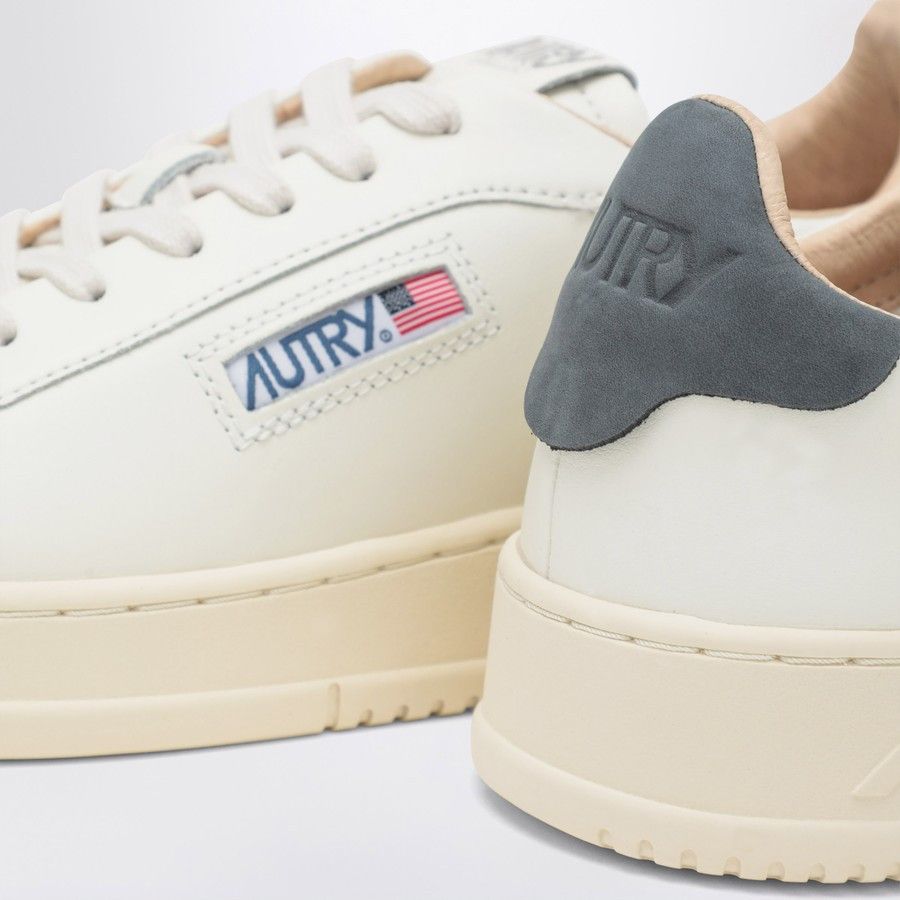 AUTRY o1d2blof0725 Leather Low-Top Sneakers in White Size US 10 / EU 43 - 5 Thumbnail