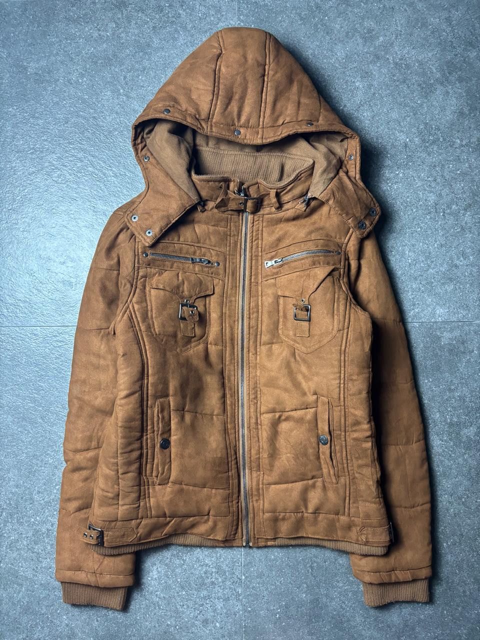 In The Attic 2000s In The Attic Japan Padded Multipocket Bondage Jacket Size US M / EU 48-50 / 2 - 2 Thumbnail