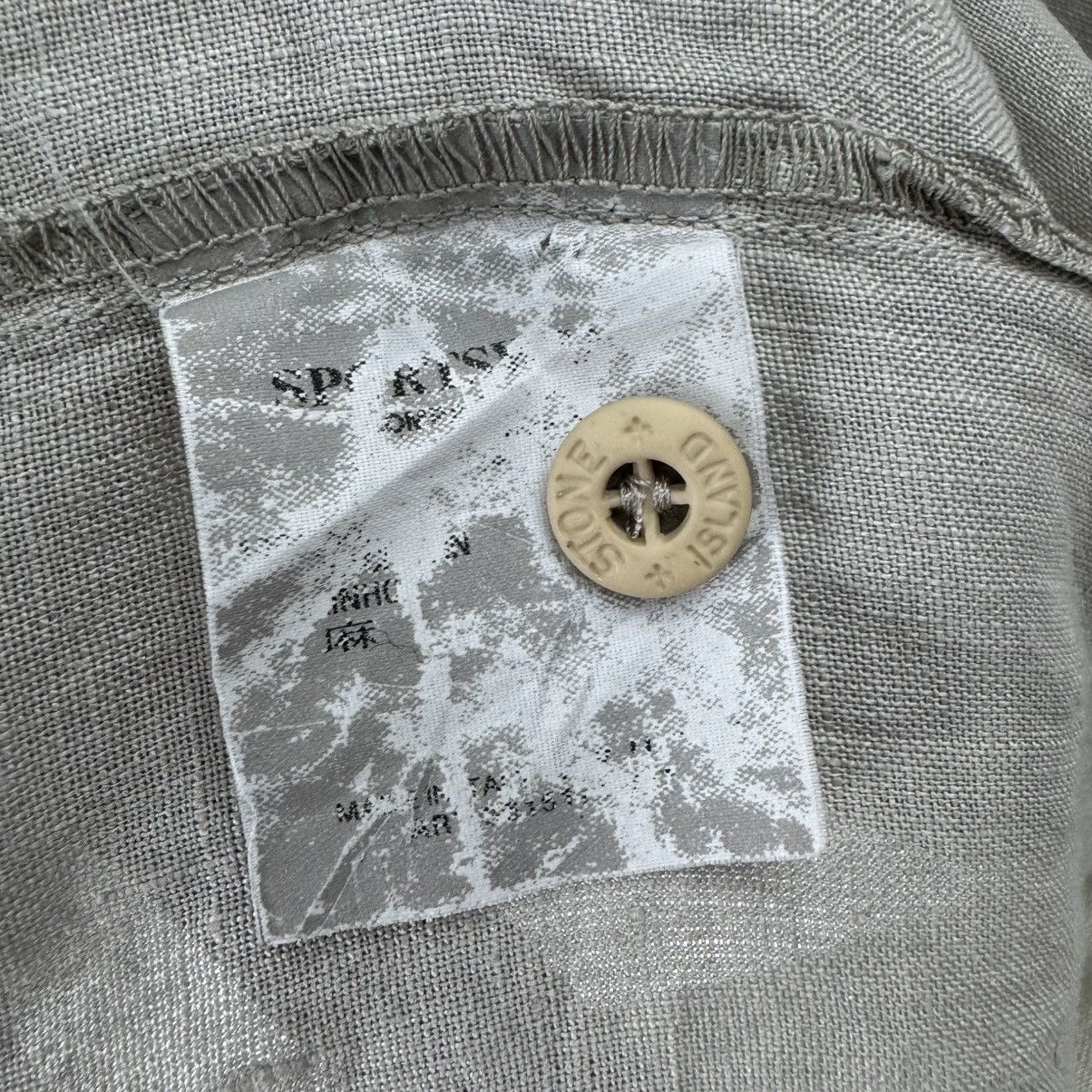 Stone Island 🔥VTG 90s STONE ISLAND LINEN LONG-SLEEVE SHIRTS Size US S / EU 44-46 / 1 - 13 Thumbnail