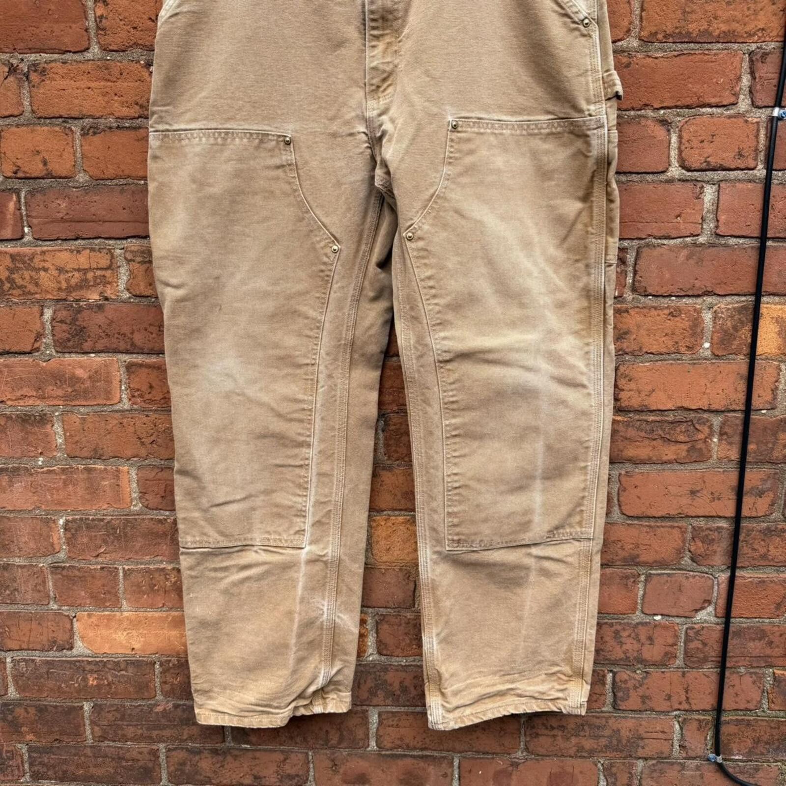Carhartt vintage carhartt double knee jeans 36x30 Size US 36 / EU 52 - 3 Thumbnail