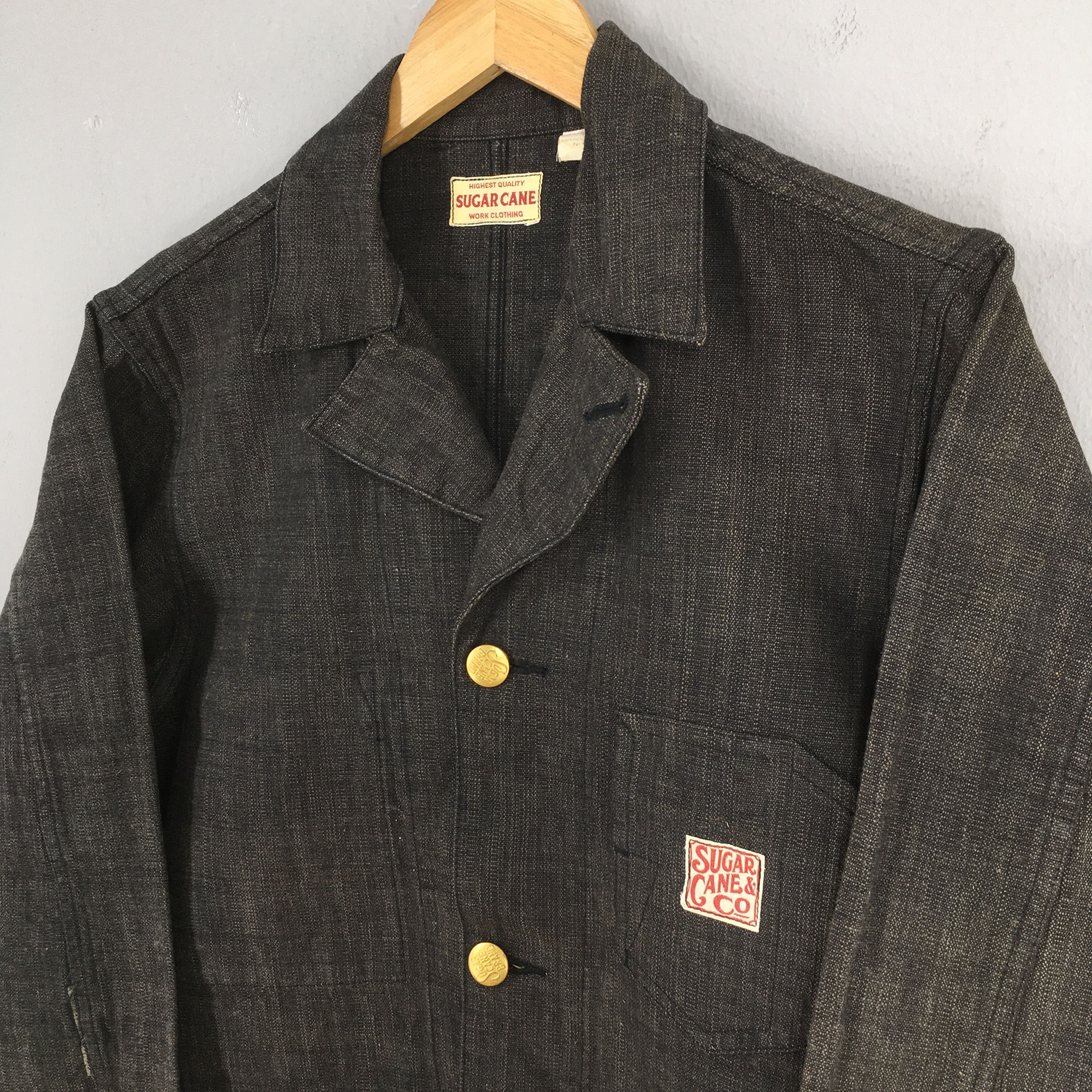 45rpm Vintage Sugar Cane & Co Japan Workers Jacket Medium Size US M / EU 48-50 / 2 - 3 Thumbnail