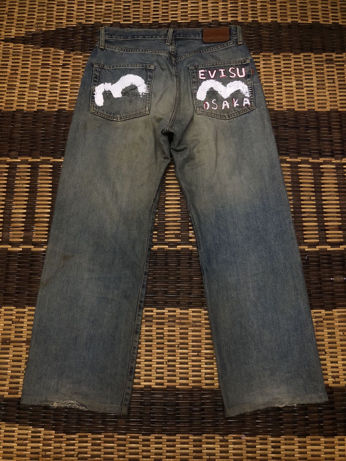 Edwin × Evisu Vintage Edwin Custom Made Evisu Selvedge Jeans Size US 32 / EU 48 - 1 Thumbnail
