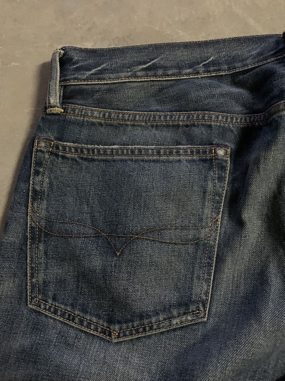 Polo Ralph Lauren × Vintage polo ralph lauren varick slim straight patchwork style jeans Size US 39 - 19 Thumbnail